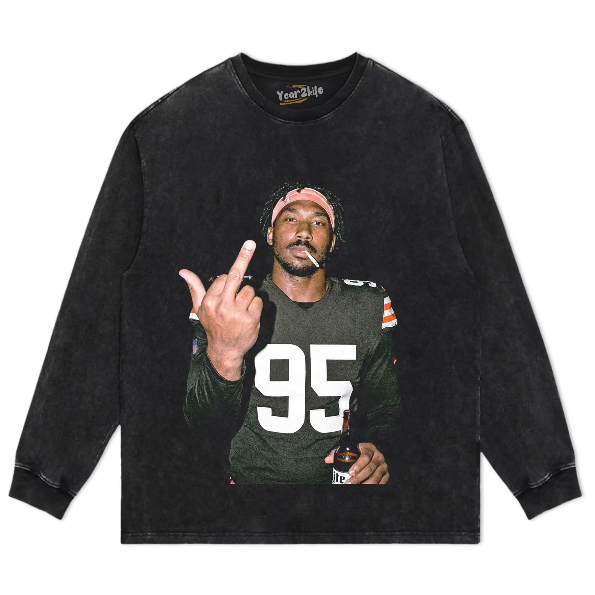 MYLES GARRETT V1 TANK TOP & TEE & LONG SLEEVE & LAYERED LS & HOODIE