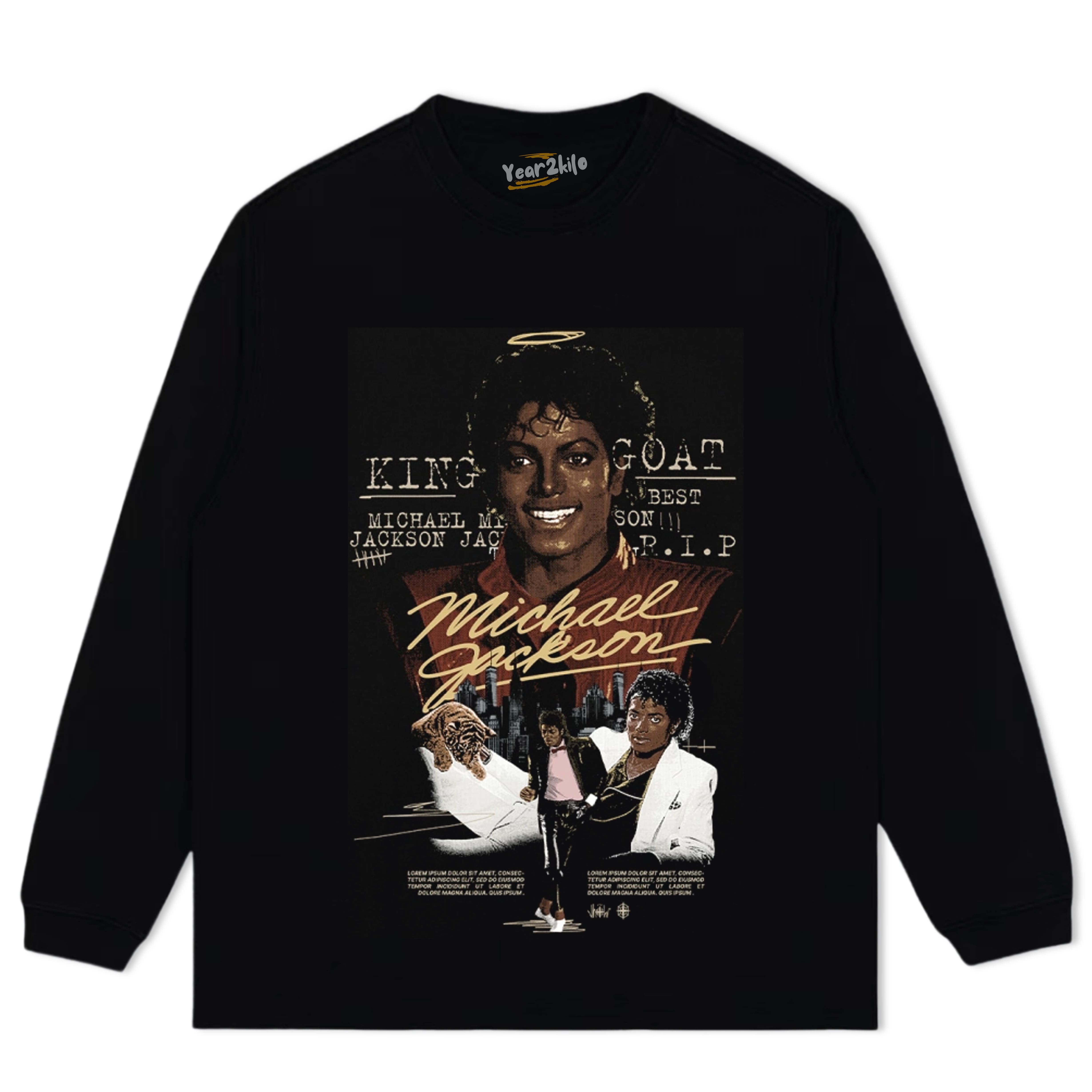 MICHAEL JACKSON V4 TANK TOP & TEE & LONG SLEEVE & LAYERED LS & HOODIE