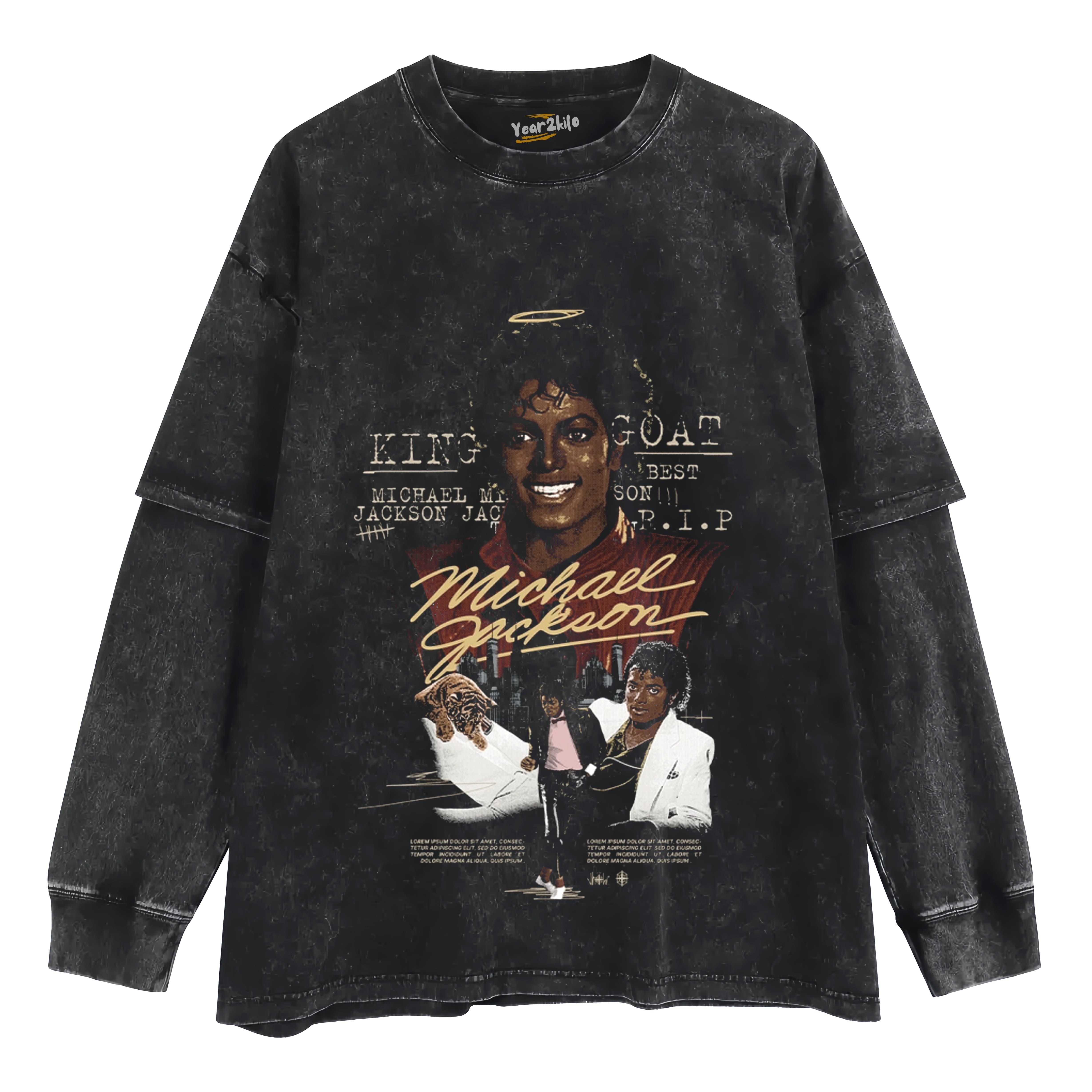 MICHAEL JACKSON V4 TANK TOP & TEE & LONG SLEEVE & LAYERED LS & HOODIE
