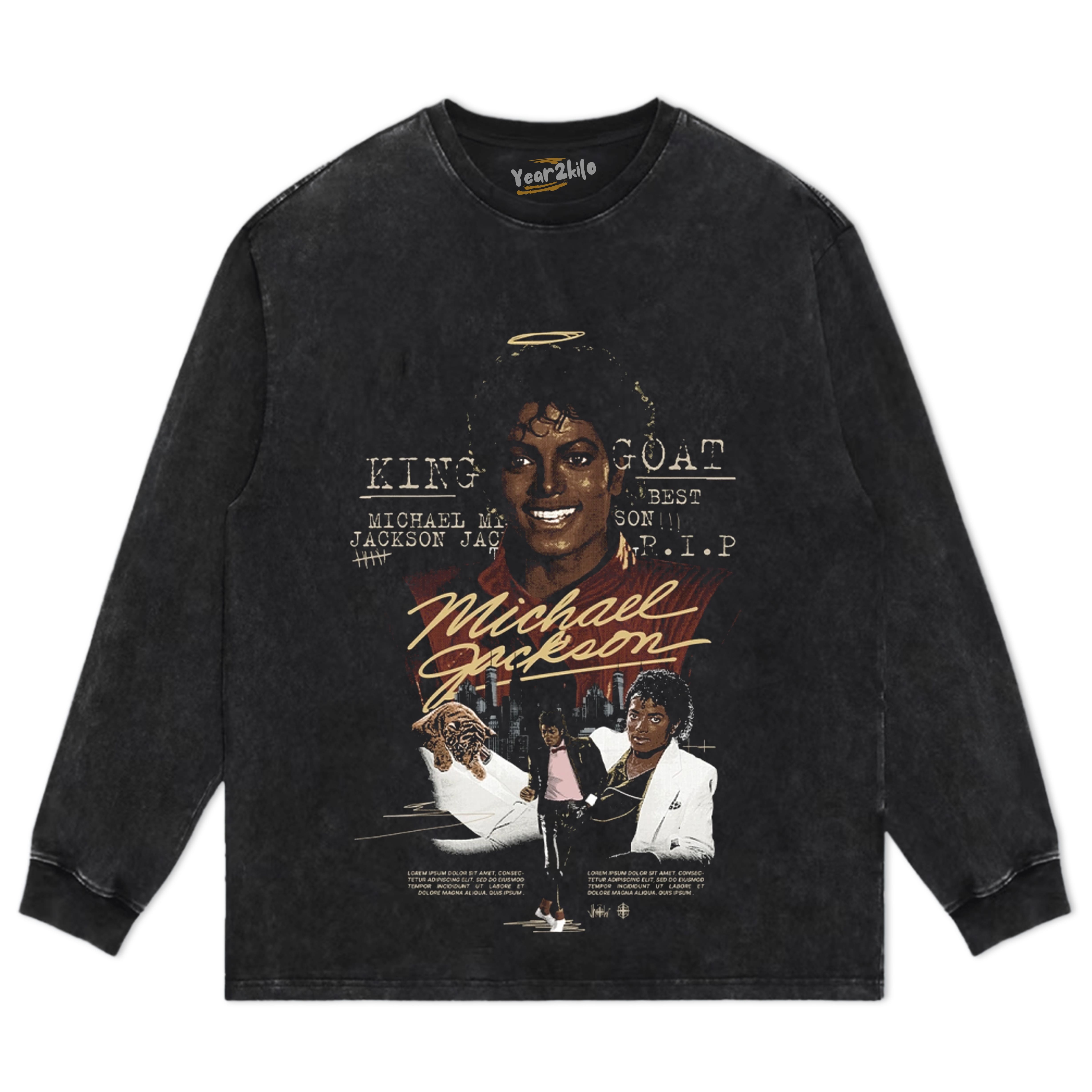 MICHAEL JACKSON V4 TANK TOP & TEE & LONG SLEEVE & LAYERED LS & HOODIE