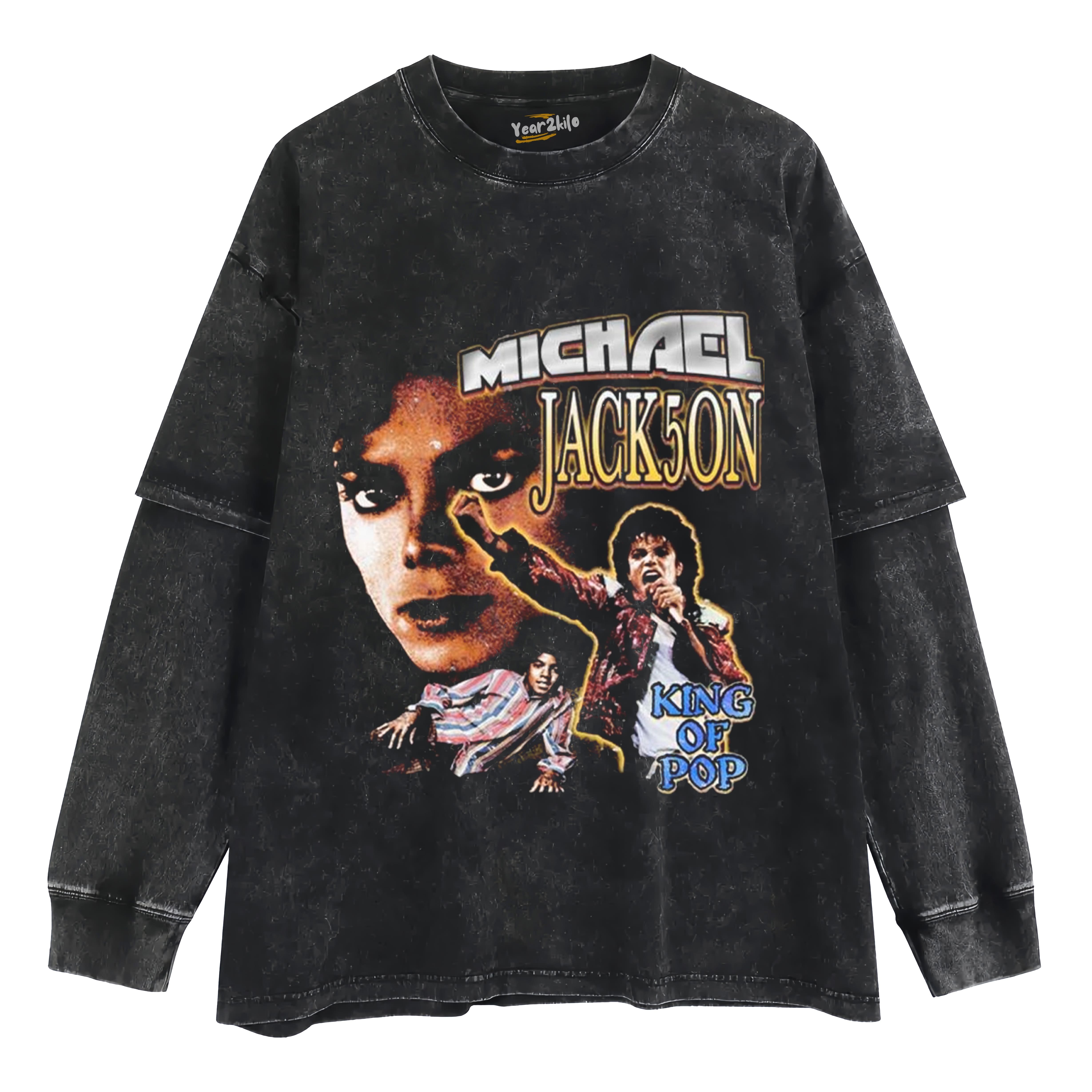 MICHAEL JACKSON V6 TANK TOP & TEE & LONG SLEEVE & LAYERED LS & HOODIE