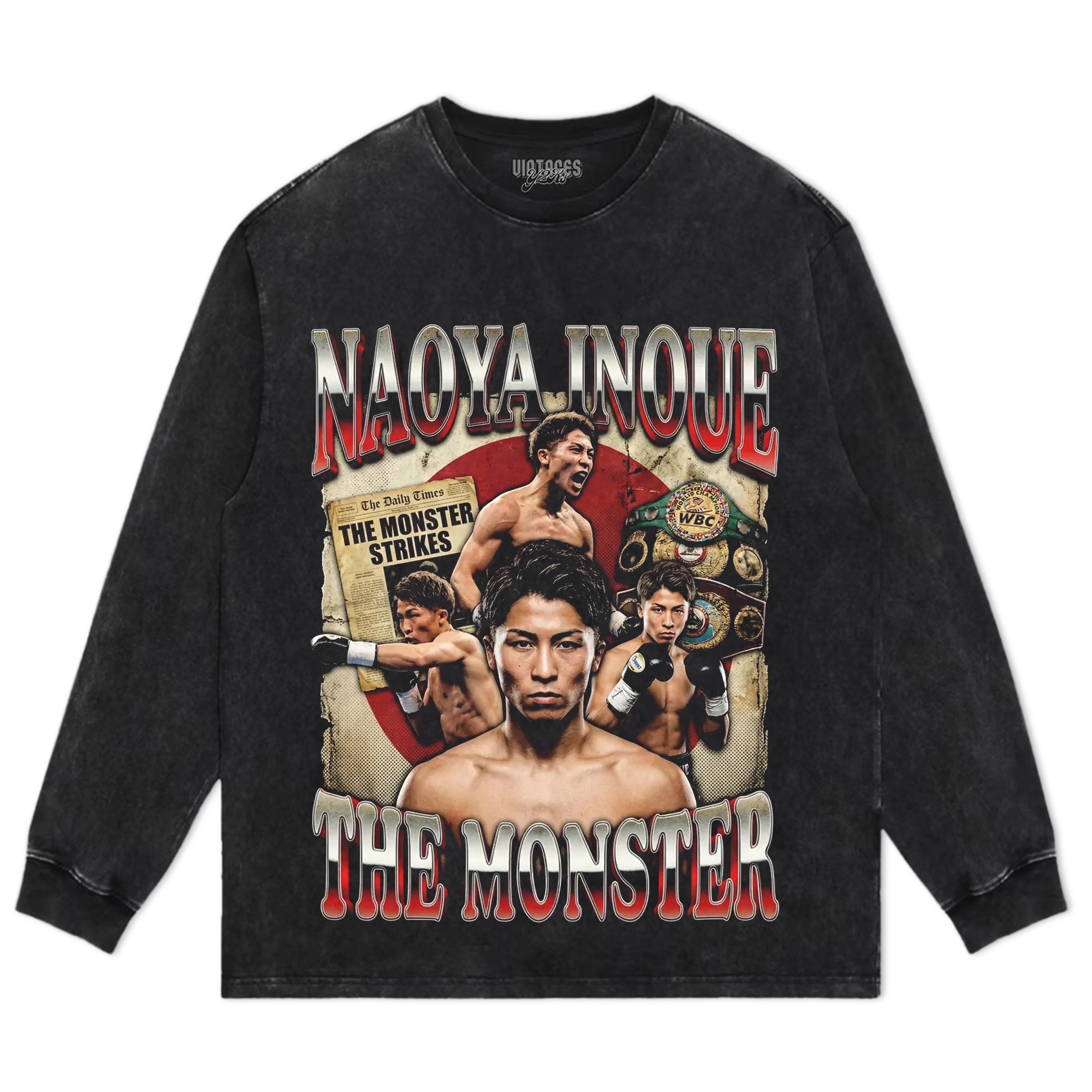 NAOYA INOUE THE MONSTER BOXING TANK TOP & TEE & LONG SLEEVE & LAYERED LS & HOODIE