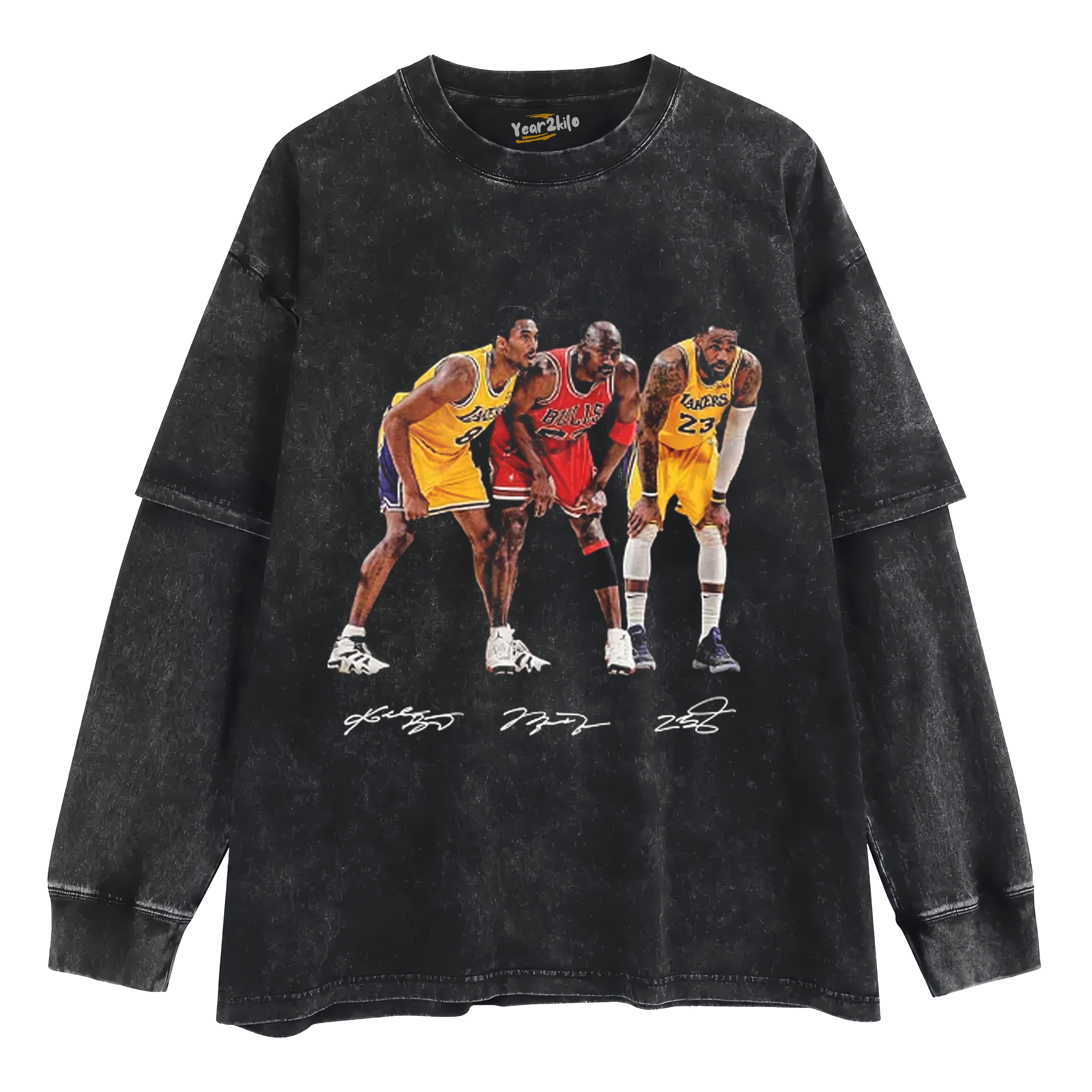 NBA GOATS TANK TOP & TEE & LONG SLEEVE & LAYERED LS & HOODIE