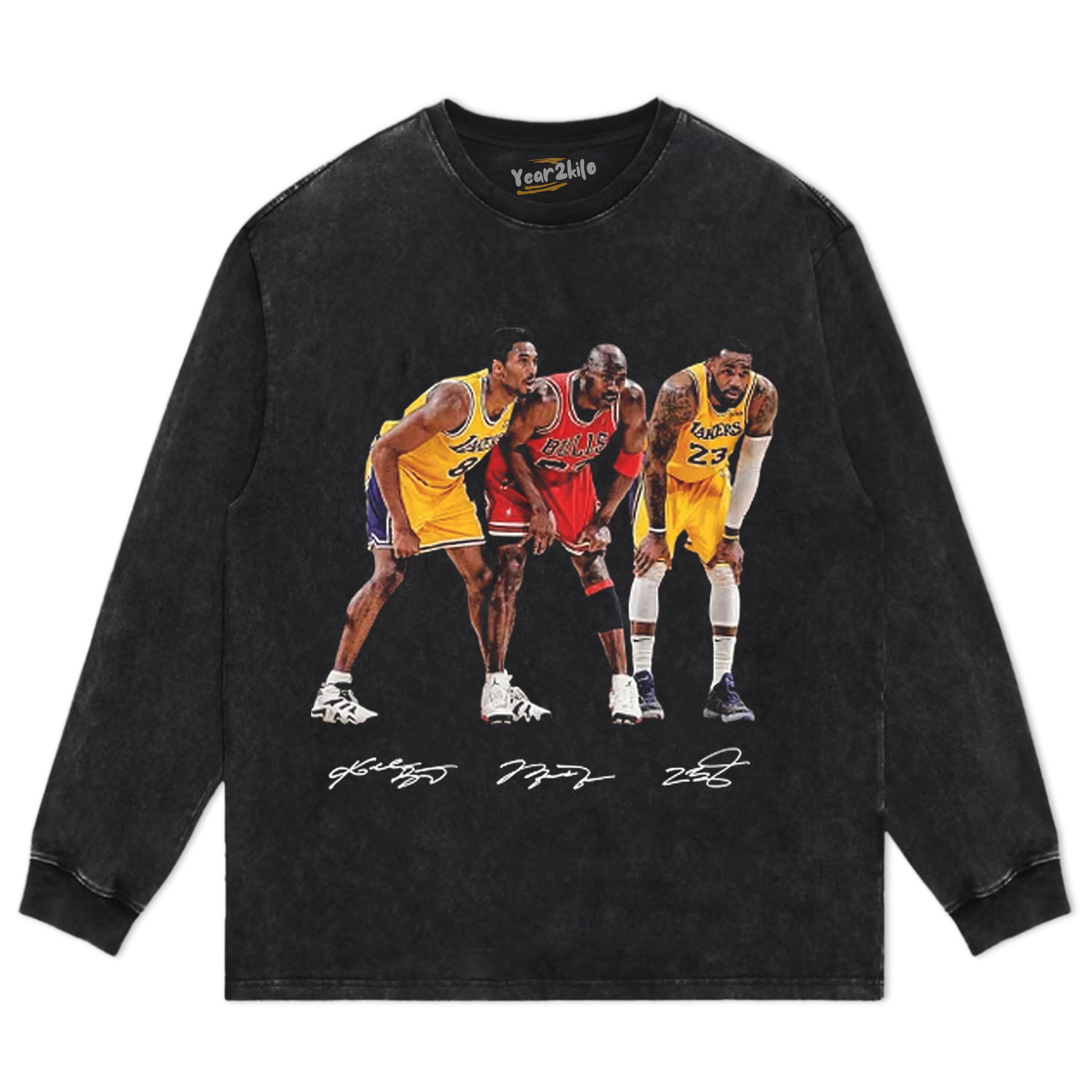 NBA GOATS TANK TOP & TEE & LONG SLEEVE & LAYERED LS & HOODIE