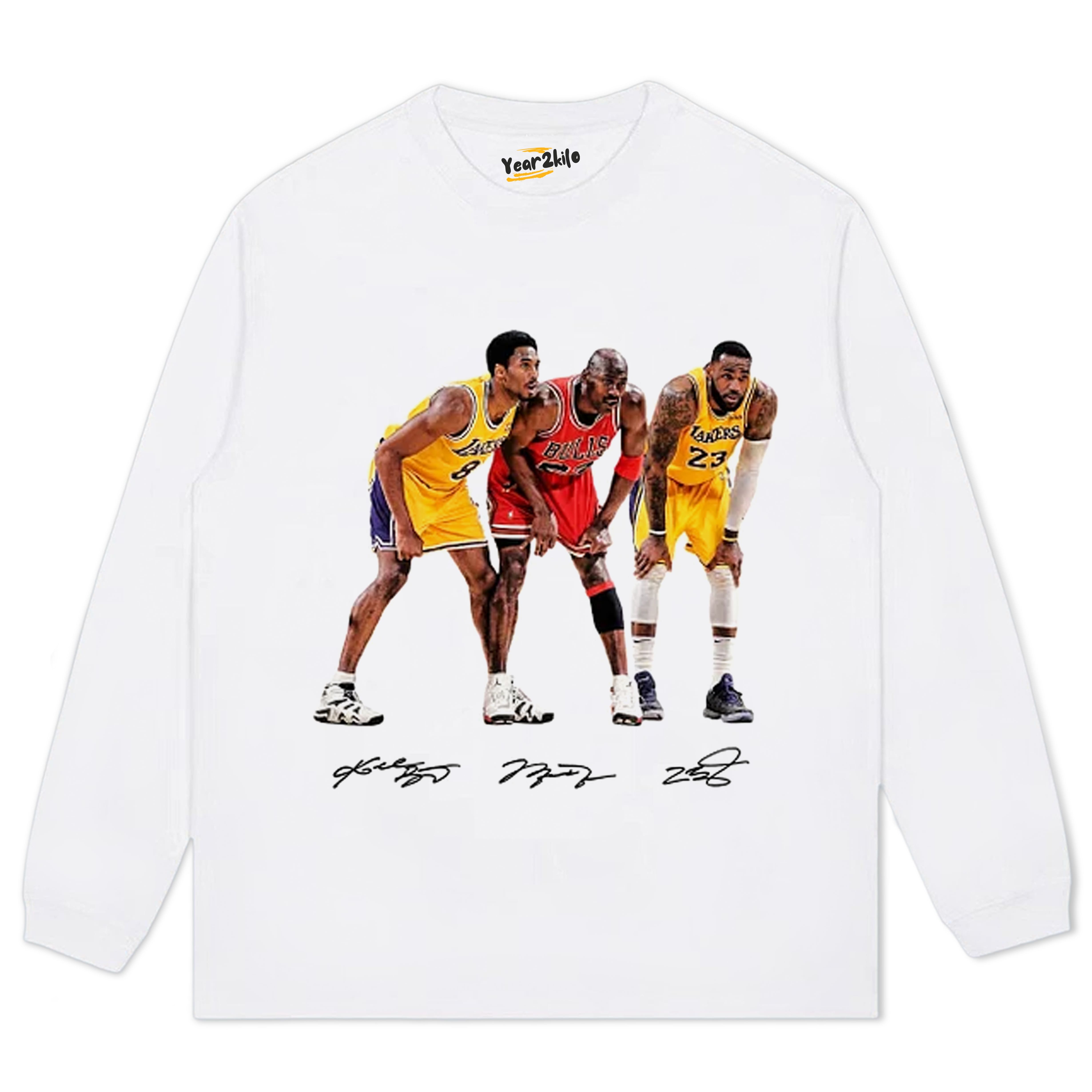 NBA GOATS TANK TOP & TEE & LONG SLEEVE & LAYERED LS & HOODIE
