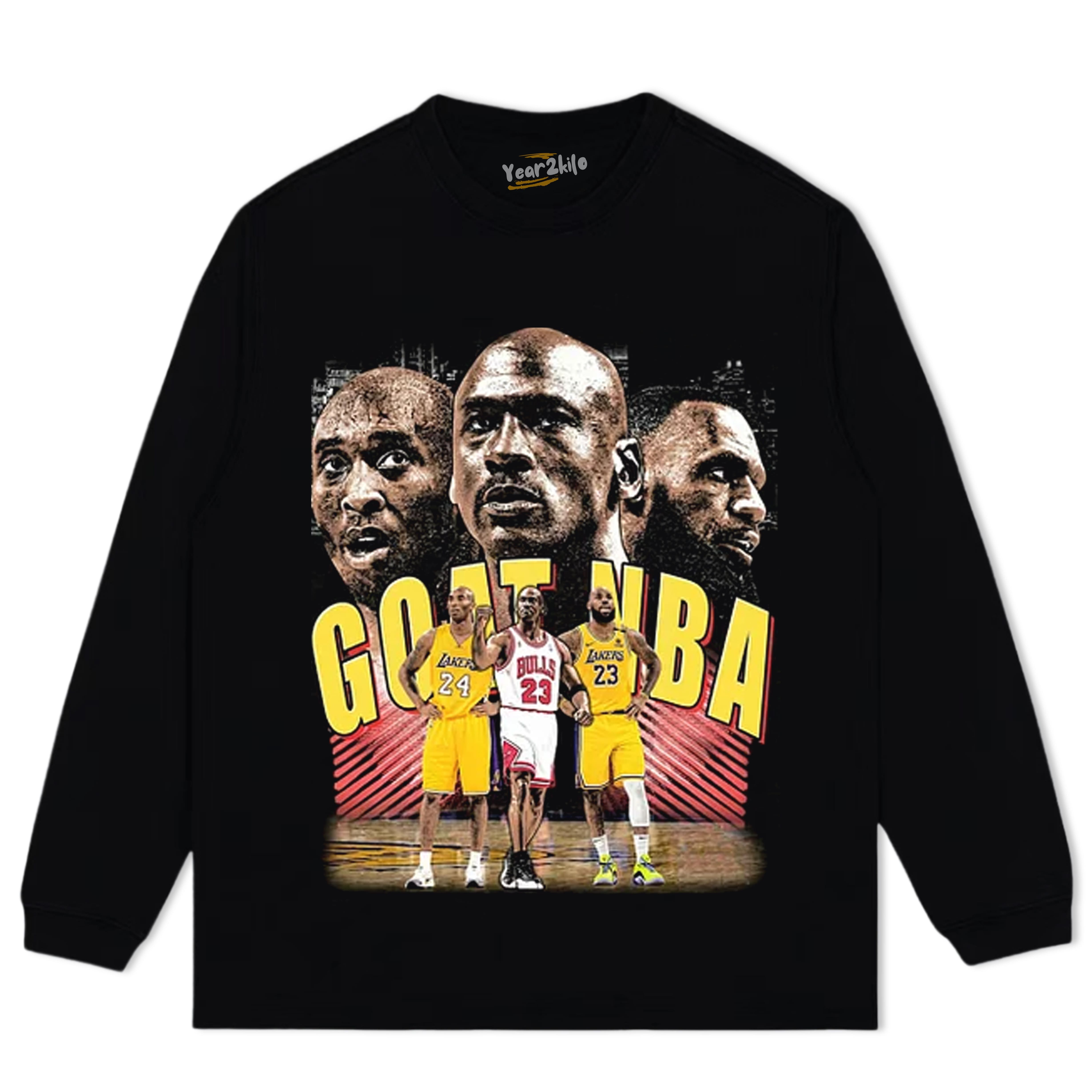 NBA GOATS V3 TANK TOP & TEE & LONG SLEEVE & LAYERED LS & HOODIE