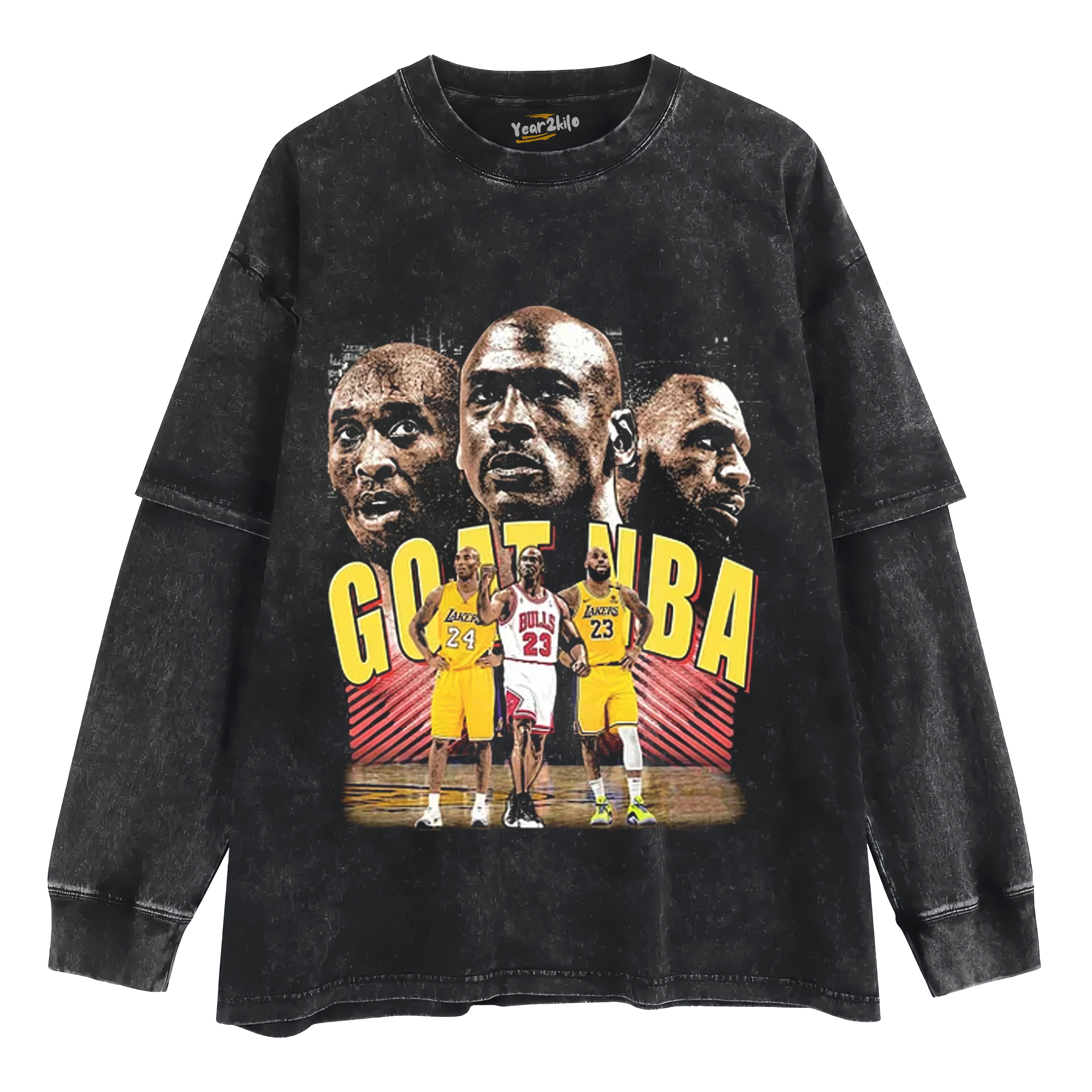NBA GOATS V3 TANK TOP & TEE & LONG SLEEVE & LAYERED LS & HOODIE