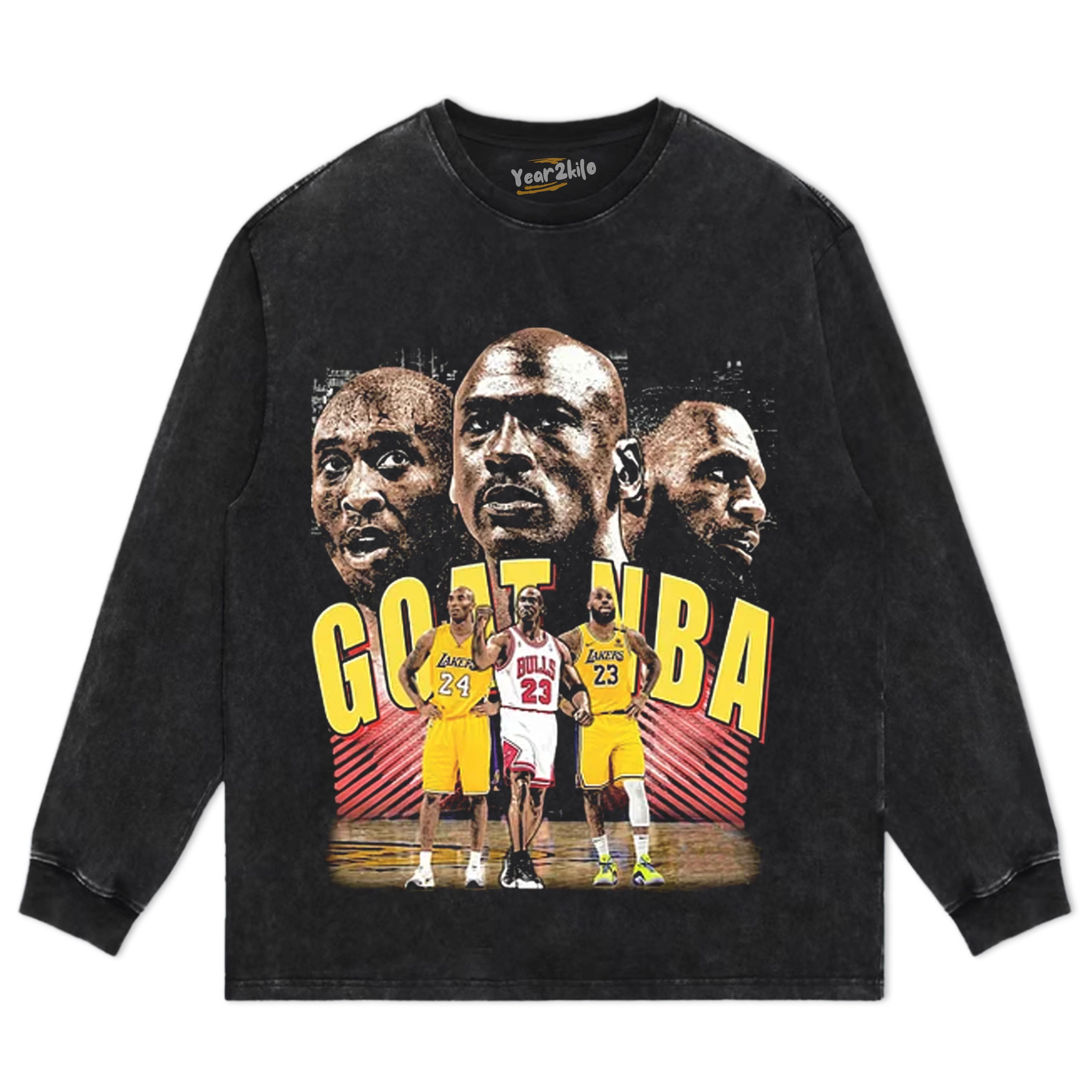 NBA GOATS V3 TANK TOP & TEE & LONG SLEEVE & LAYERED LS & HOODIE