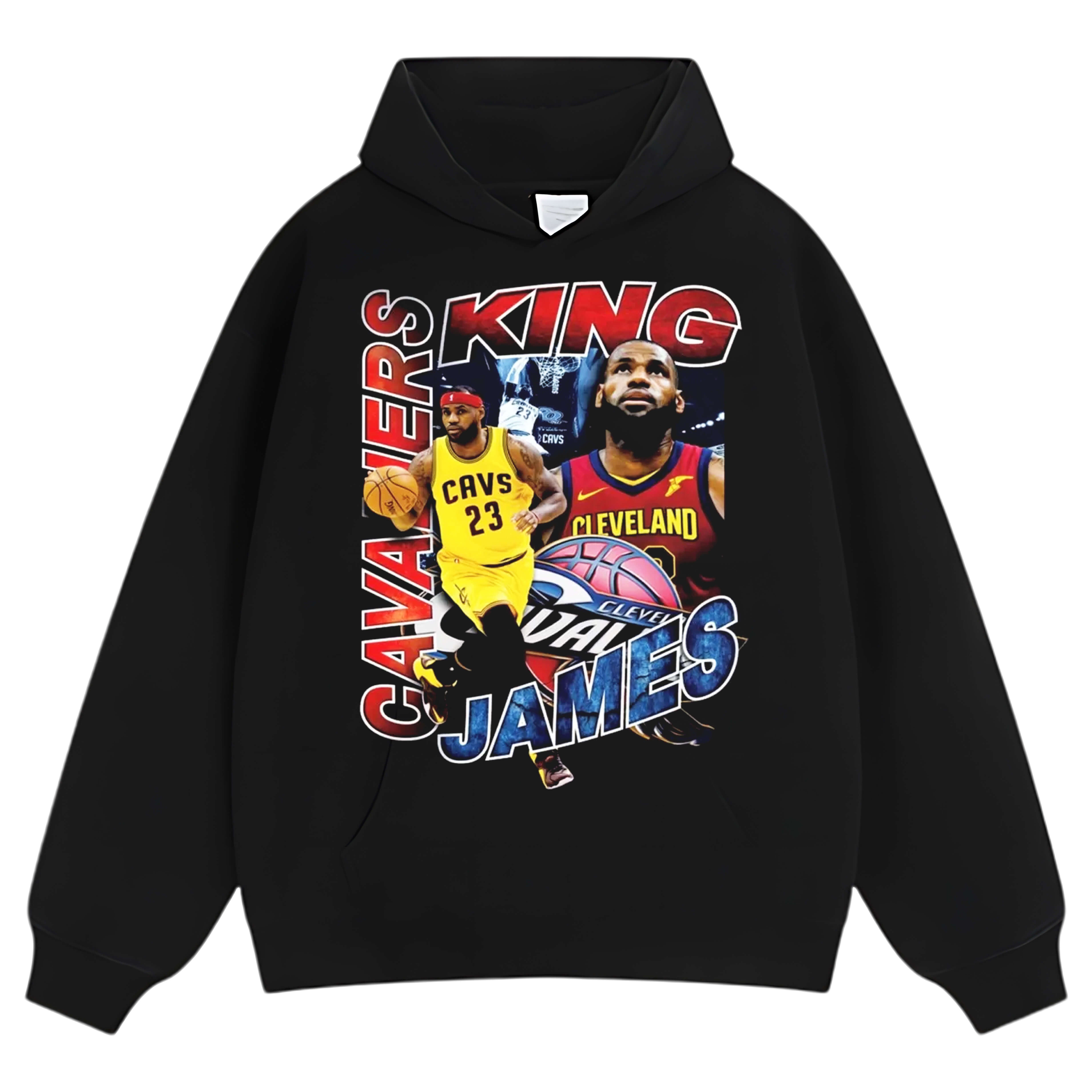 NBA OLD SCHOOL LEBRON JAMES TEE & LS & HOODIE