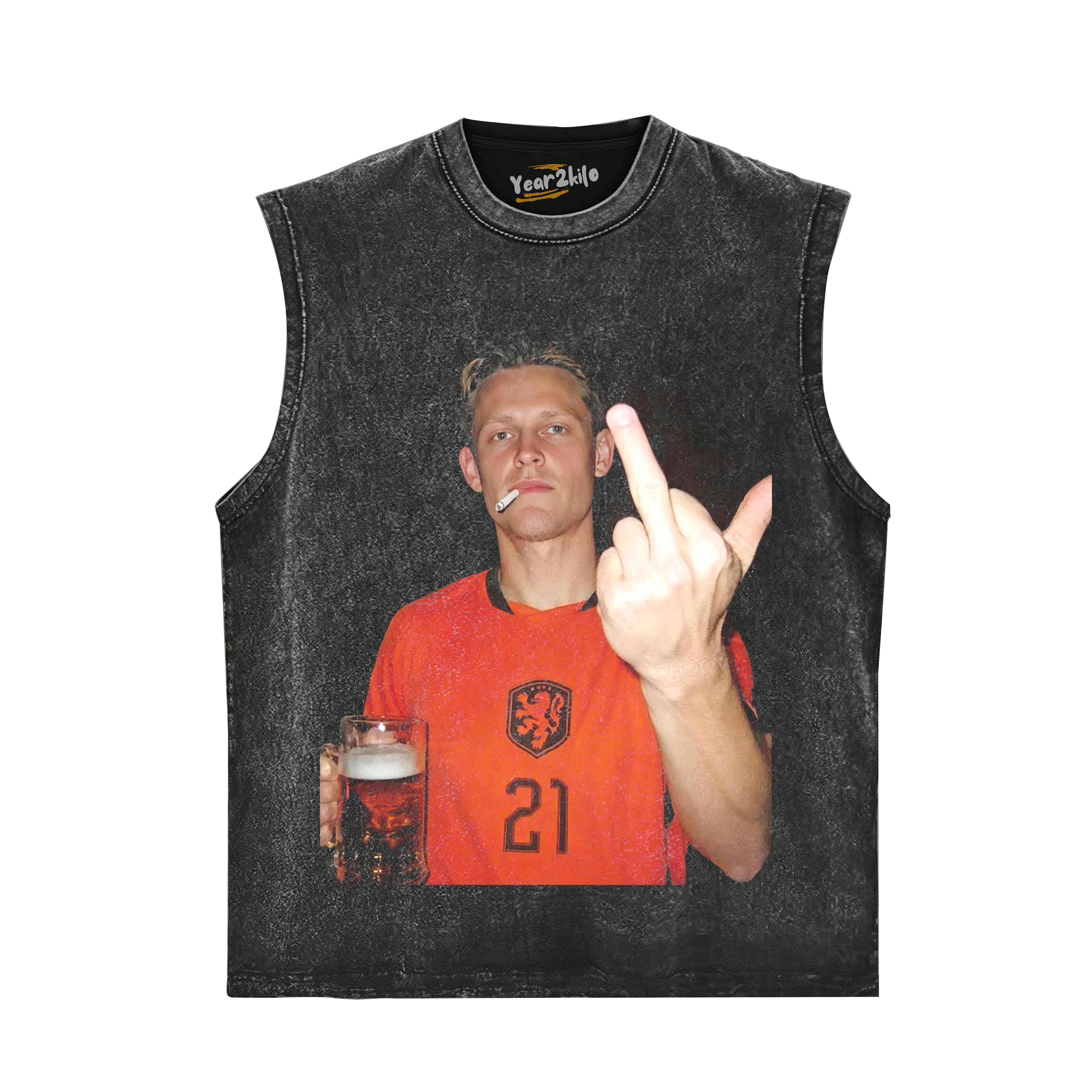 NETHERLANDS FOOTBALL STYLE V4 UNISEX TOP & TEE & LONG SLEEVE & LAYERED LS & HOODIE