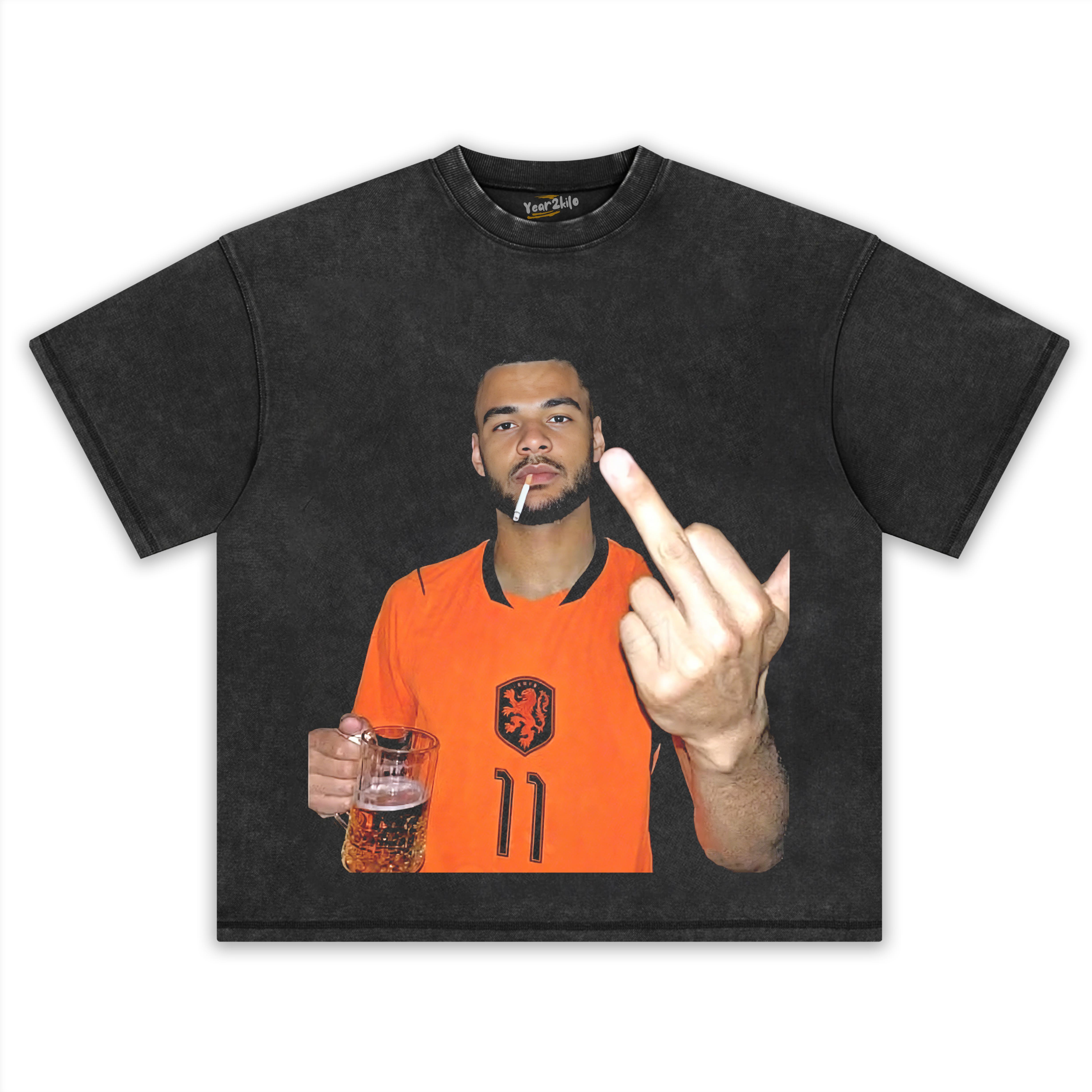 NETHERLANDS FOOTBALL STYLE V6 UNISEX TOP & TEE & LONG SLEEVE & LAYERED LS & HOODIE