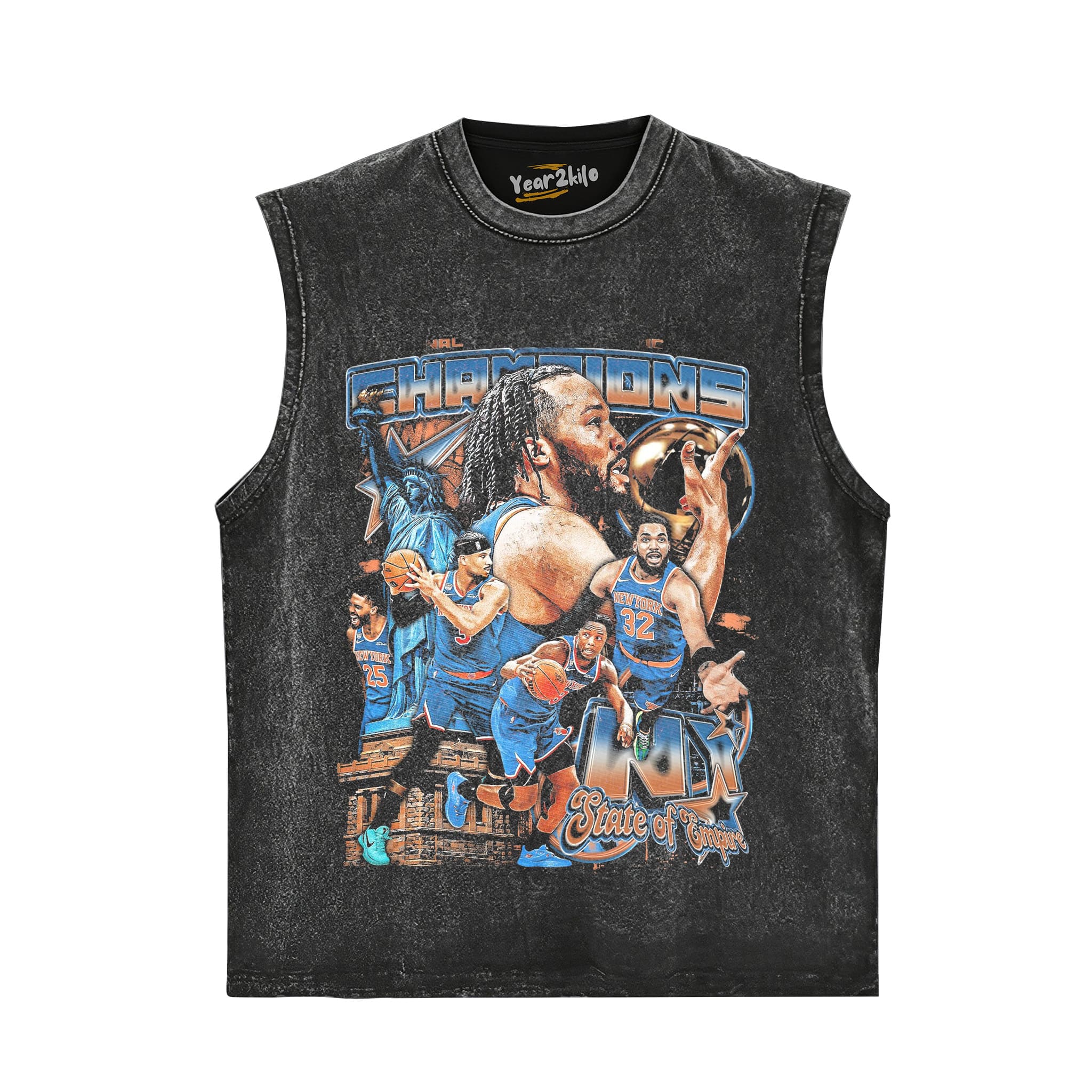 NEW YORK CHAMPION 2026 V4 TANK TOP & TEE & LONG SLEEVE & LAYERED LS & HOODIE