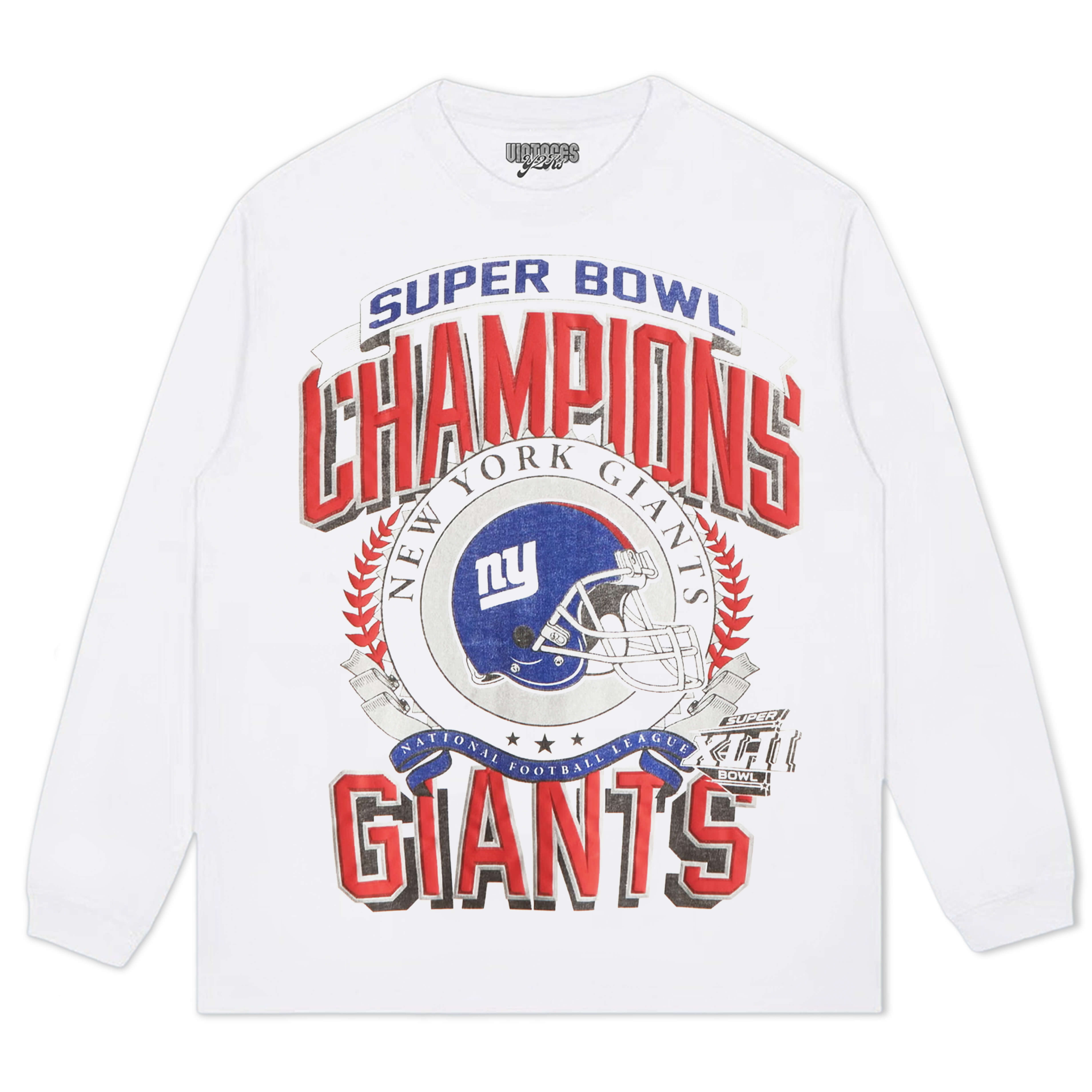 NEW YORK GIANTS TEE & LS & HOODIE