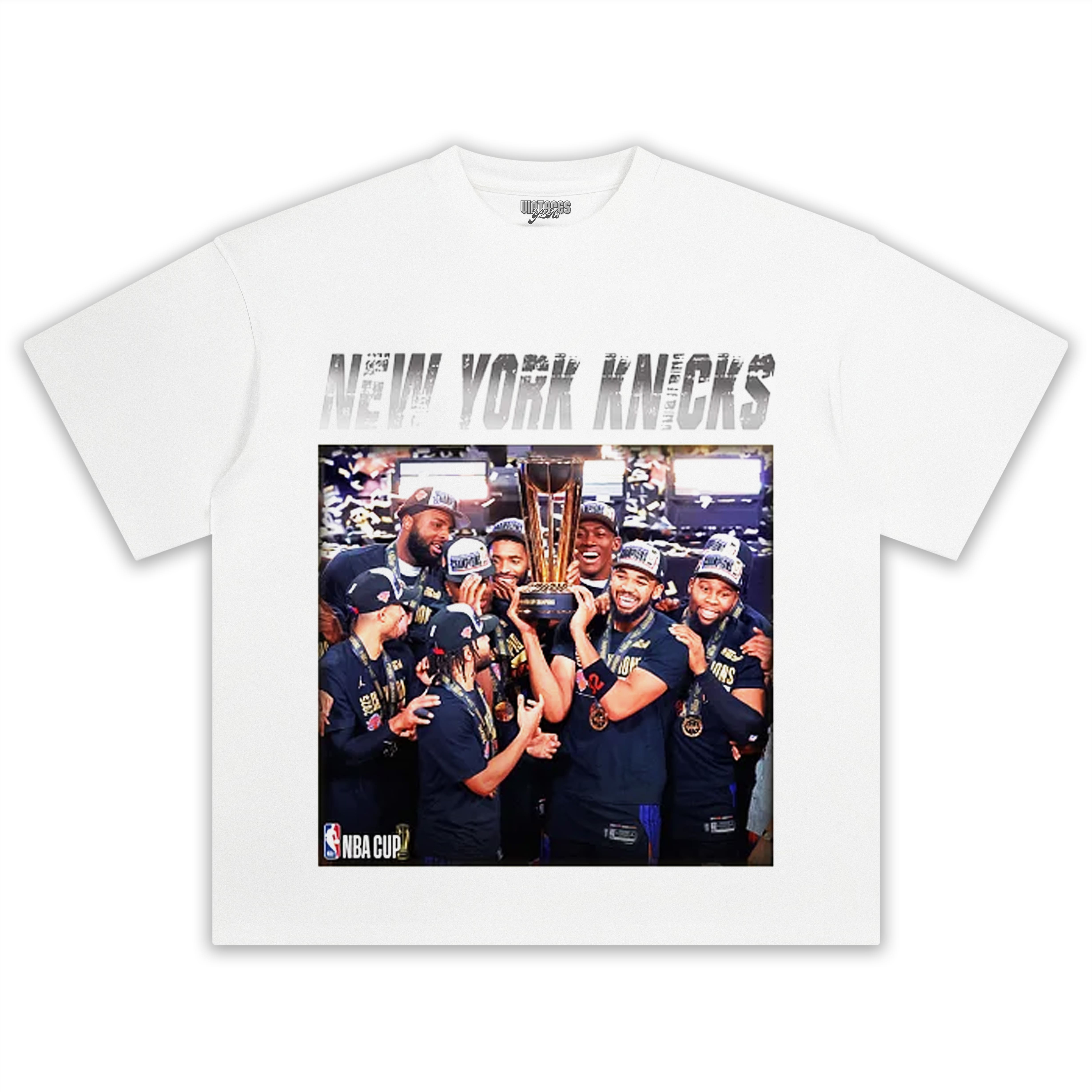 NEW YORK KNICKS NBA CUP CHAMPIONS TEE & LS & HOODIE