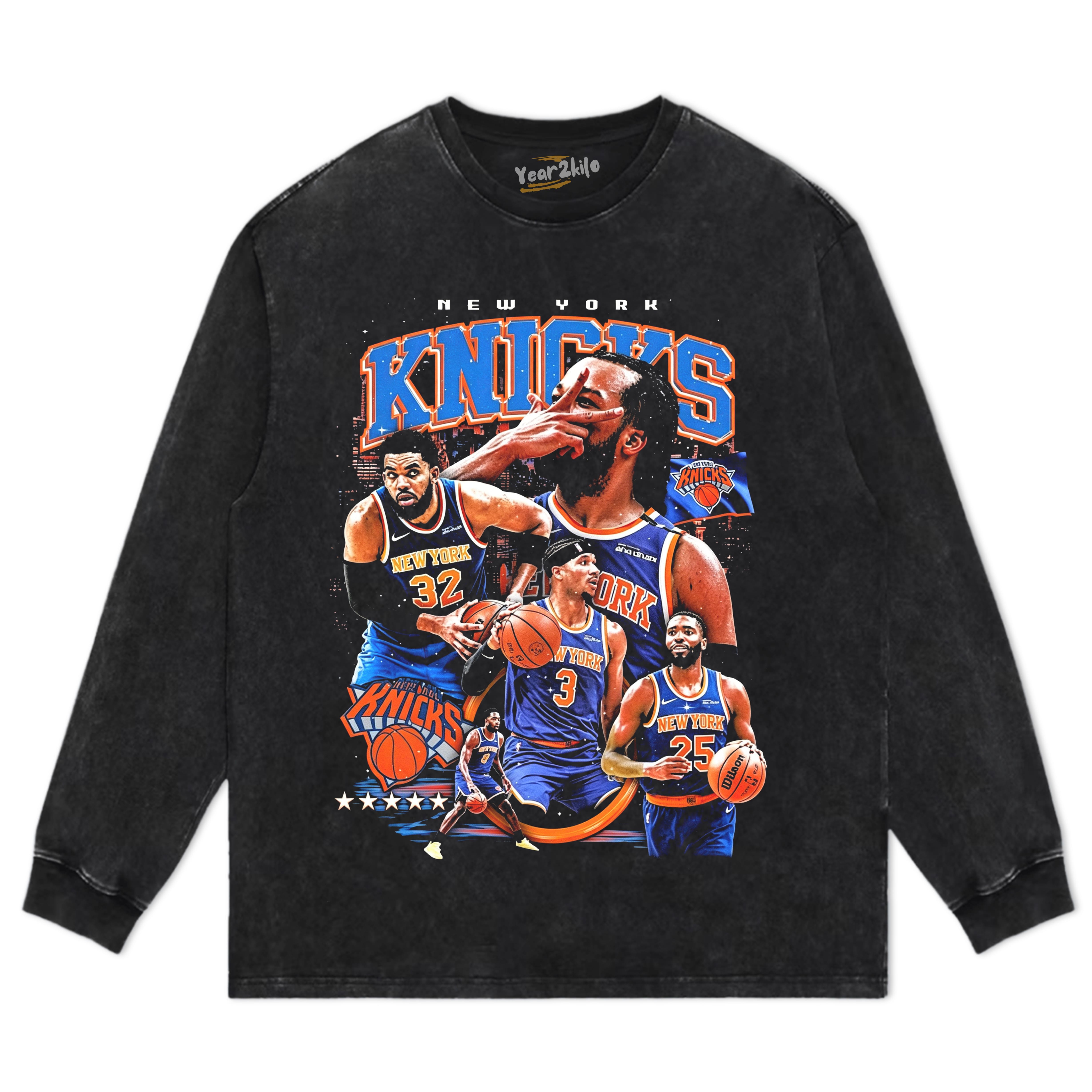 NEW YORK KNICKS TANK TOP & TEE & LONG SLEEVE & LAYERED LS & HOODIE
