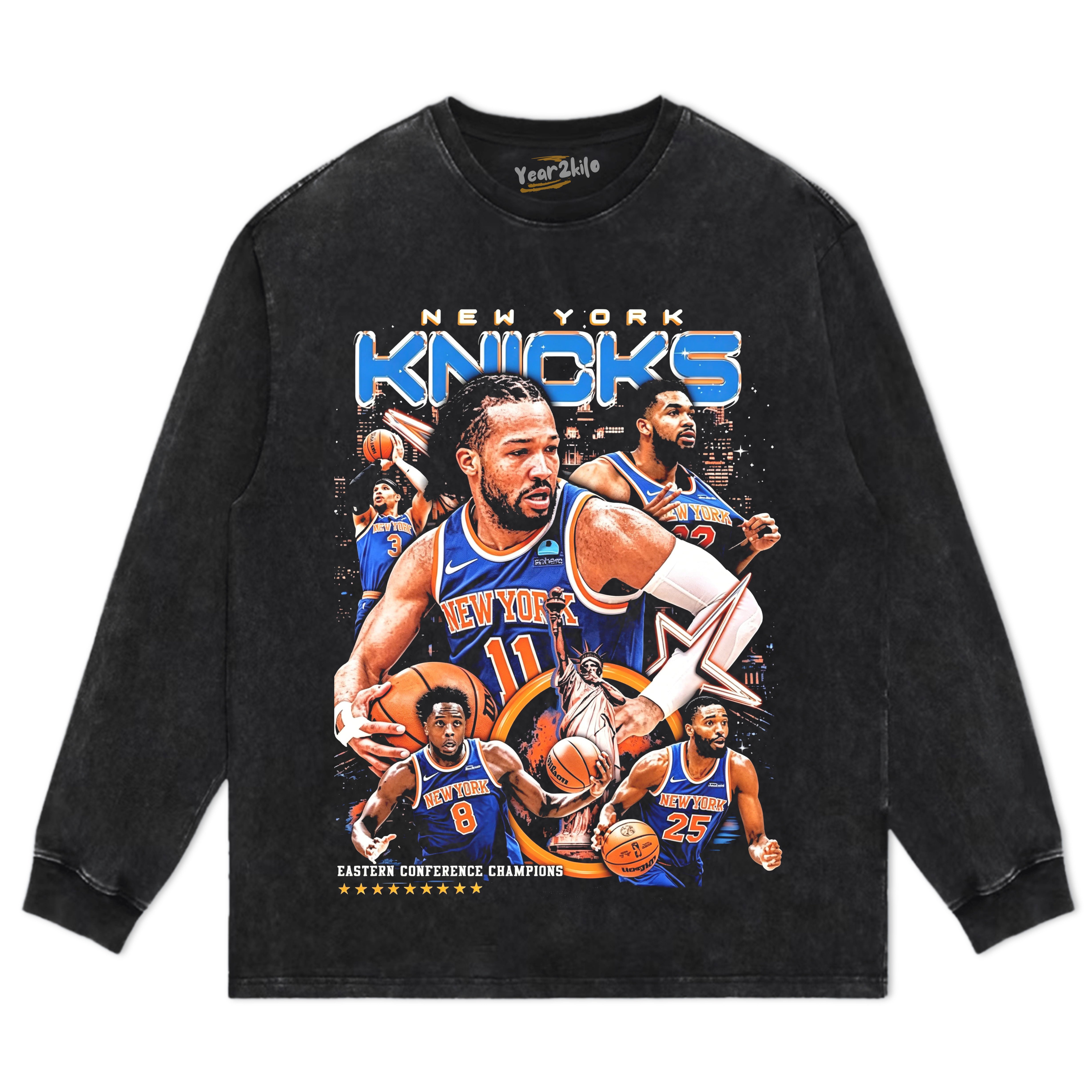 NEW YORK KNICKS V2 TANK TOP & TEE & LONG SLEEVE & LAYERED LS & HOODIE
