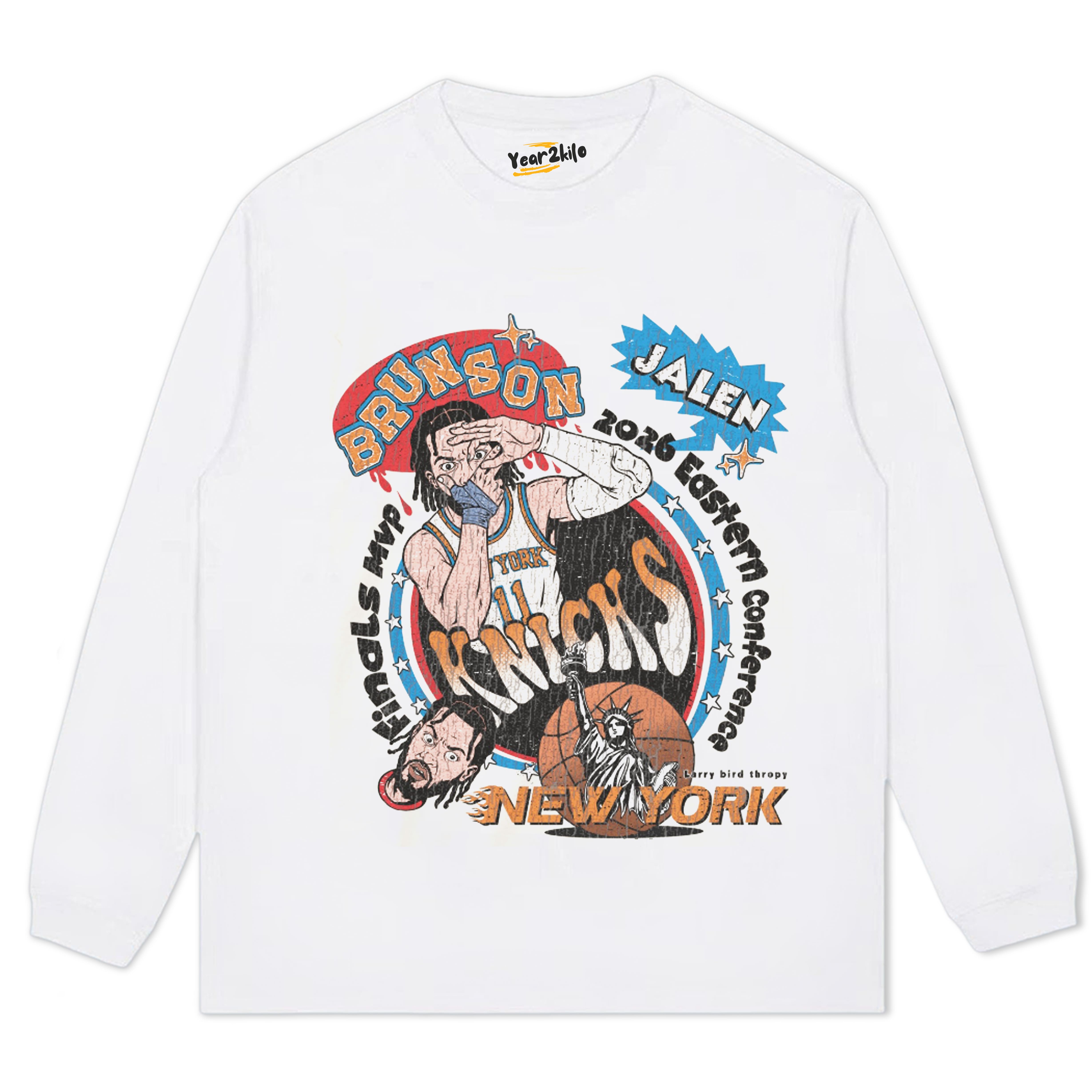 NEW YORK KNICKS V4 TANK TOP & TEE & LONG SLEEVE & LAYERED LS & HOODIE