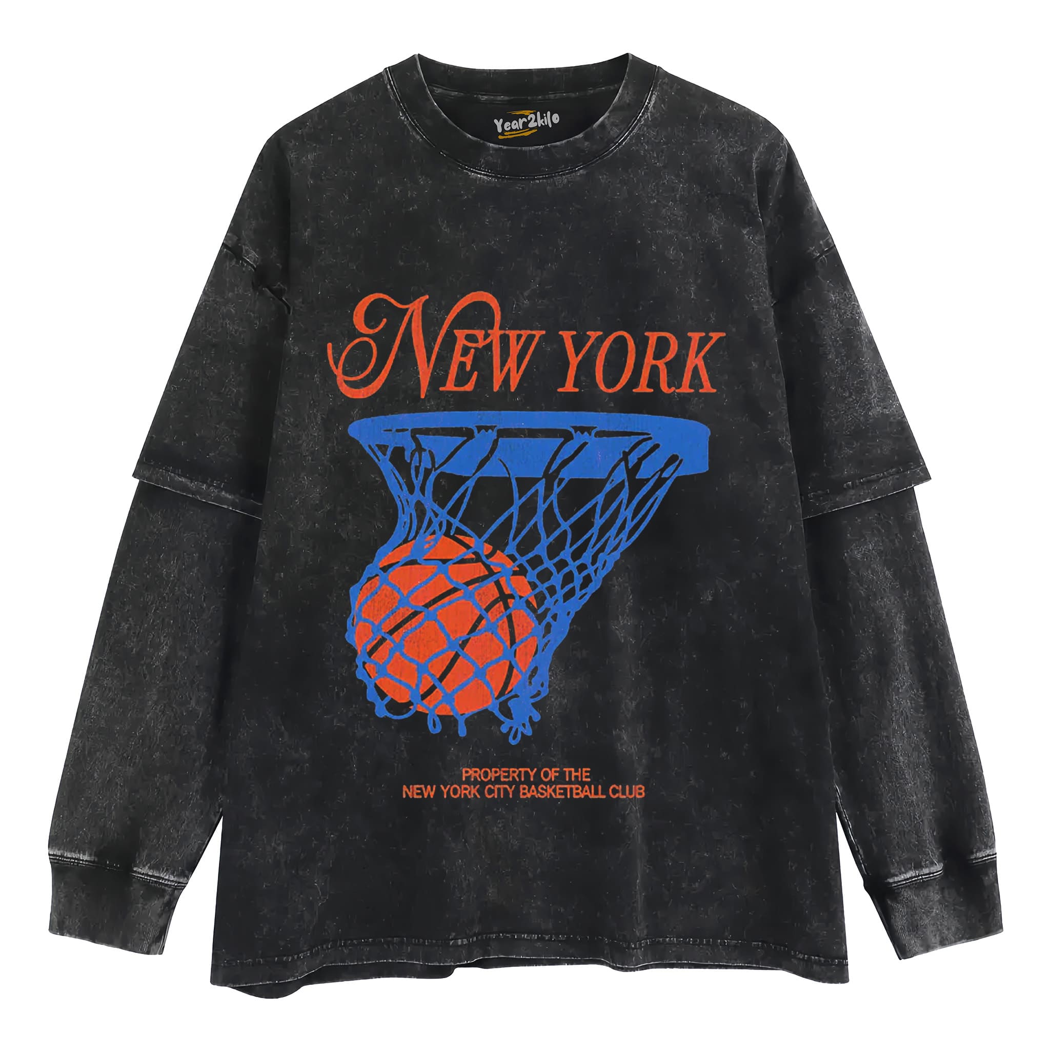 NEW YORK BASKETBALL TANK TOP & TEE & LONG SLEEVE & LAYERED LS & HOODIE