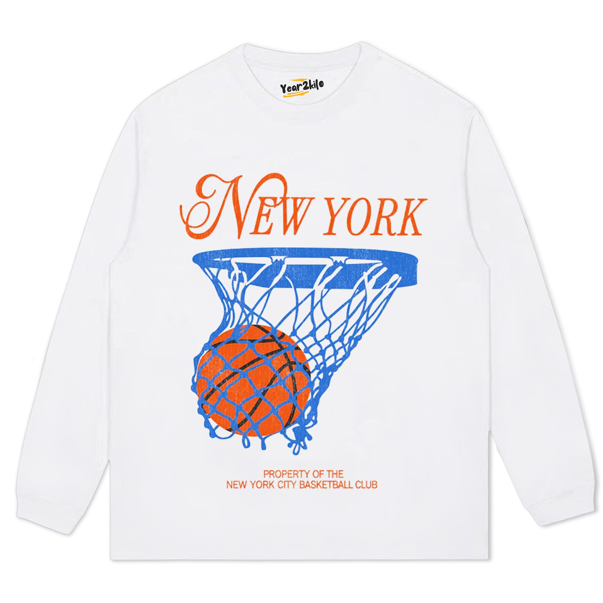 NEW YORK BASKETBALL TANK TOP & TEE & LONG SLEEVE & LAYERED LS & HOODIE