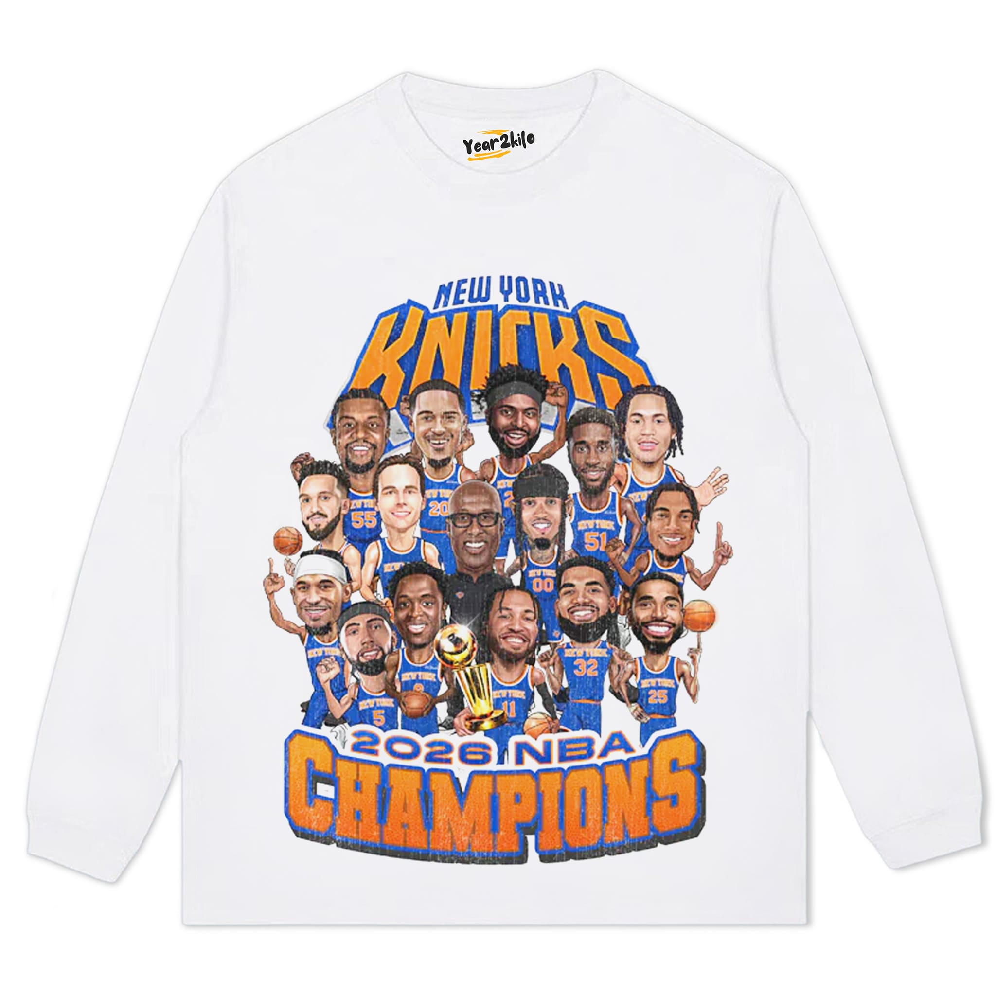 NEW YORK CHAMPION 2026 TANK TOP & TEE & LONG SLEEVE & LAYERED LS & HOODIE