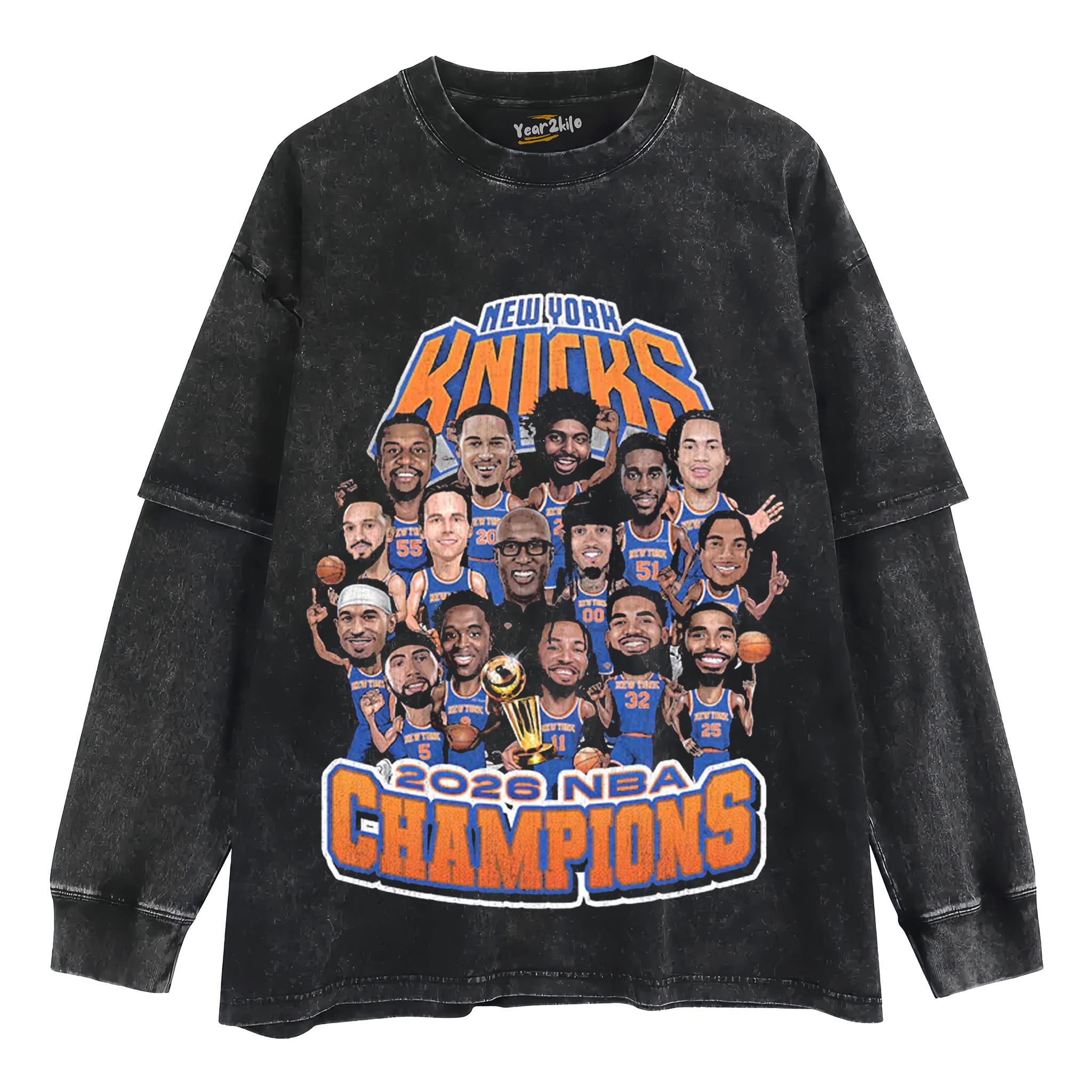 NEW YORK CHAMPION 2026 TANK TOP & TEE & LONG SLEEVE & LAYERED LS & HOODIE