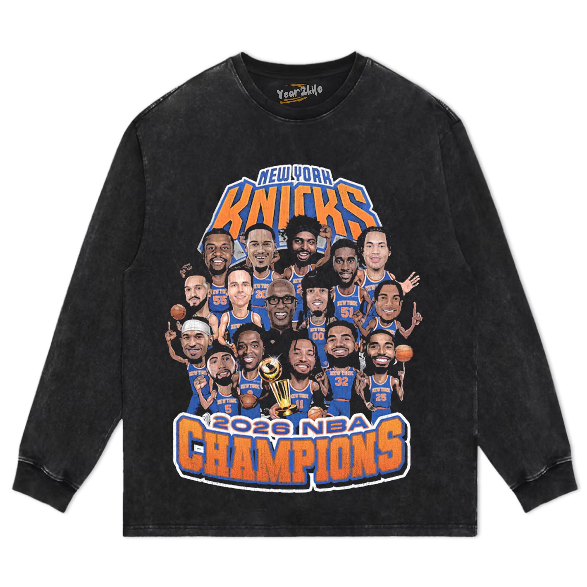 NEW YORK CHAMPION 2026 TANK TOP & TEE & LONG SLEEVE & LAYERED LS & HOODIE