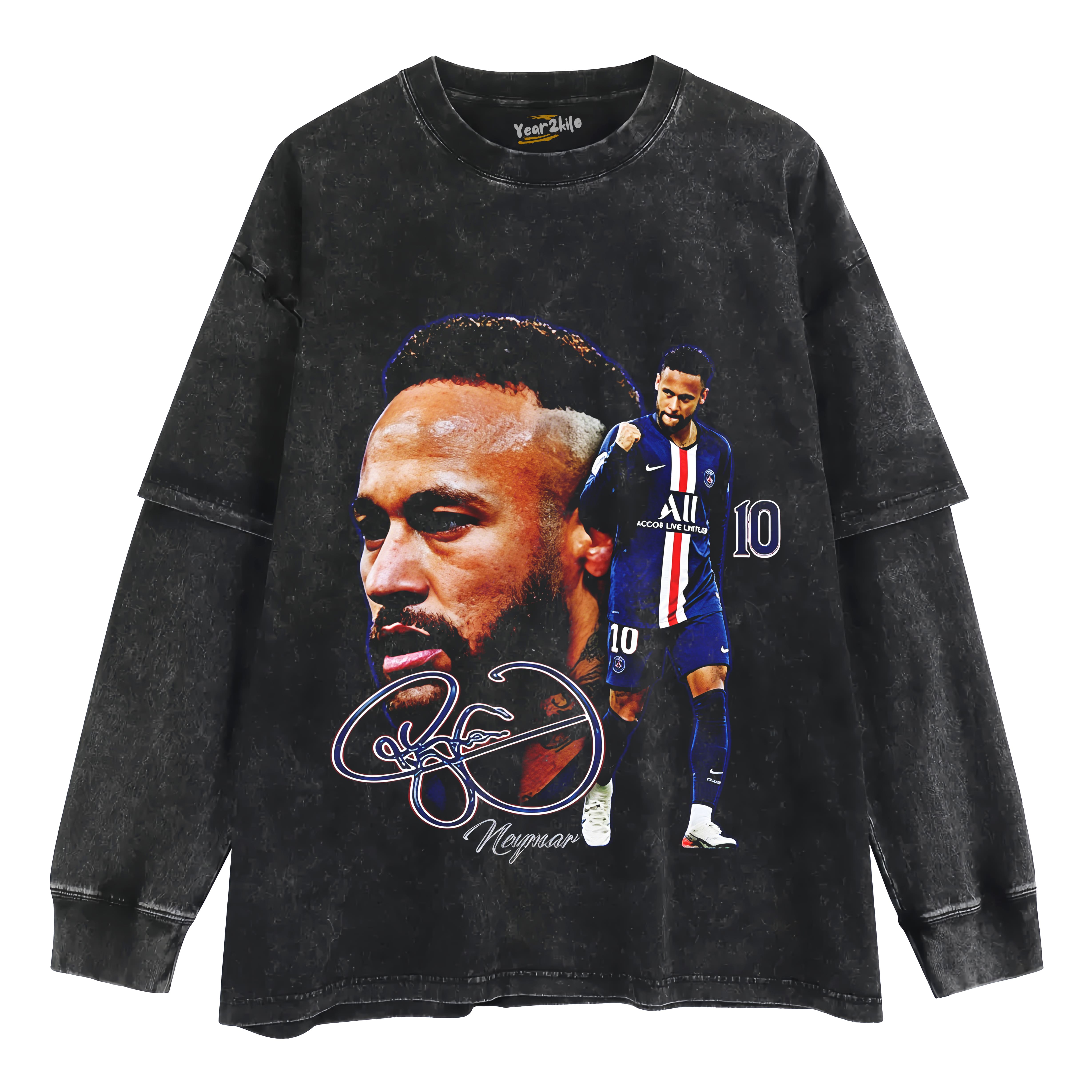 NEYMAR PSG PLAYER NAME TANK TOP & TEE & LONG SLEEVE & LAYERED LS & HOODIE