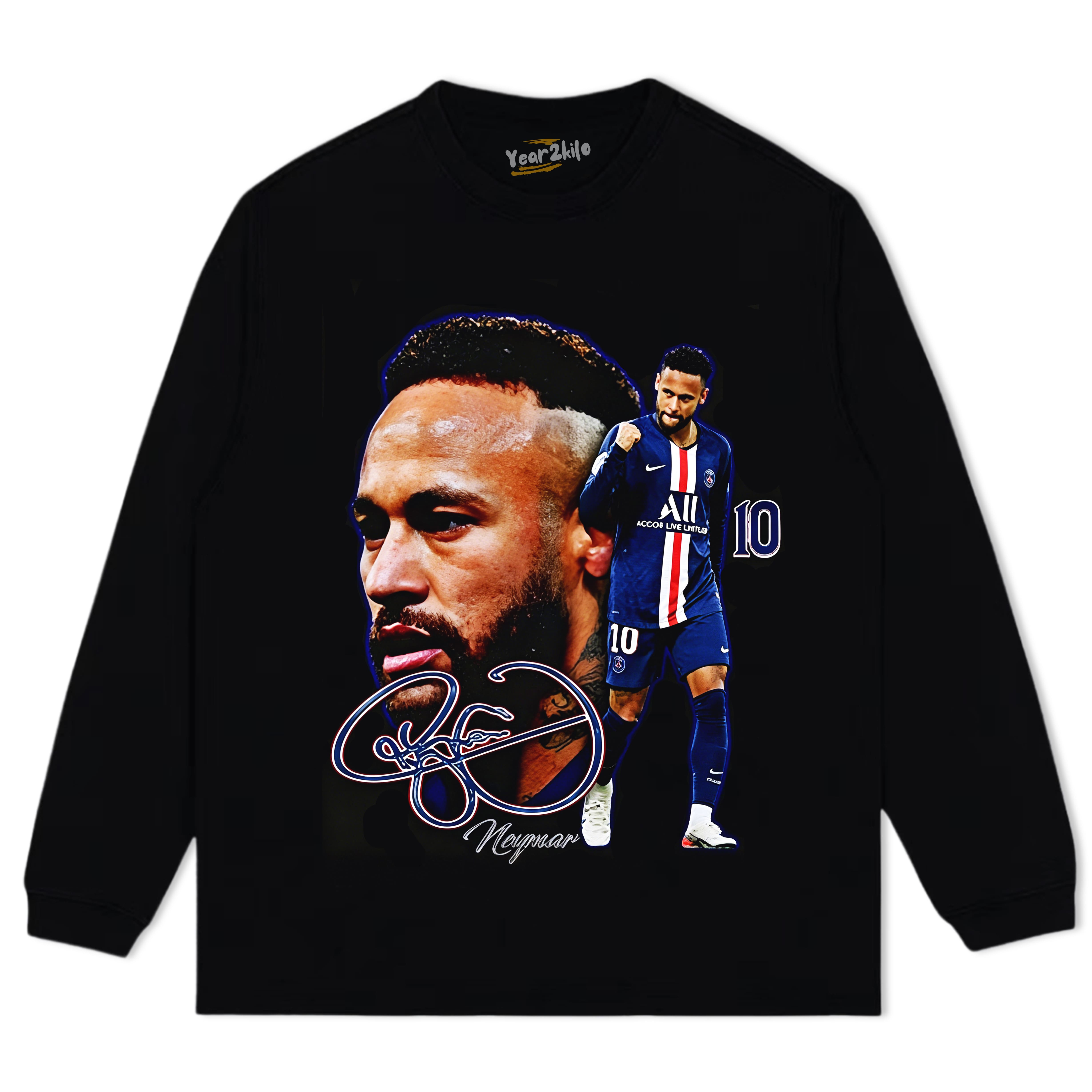 NEYMAR PSG PLAYER NAME TANK TOP & TEE & LONG SLEEVE & LAYERED LS & HOODIE