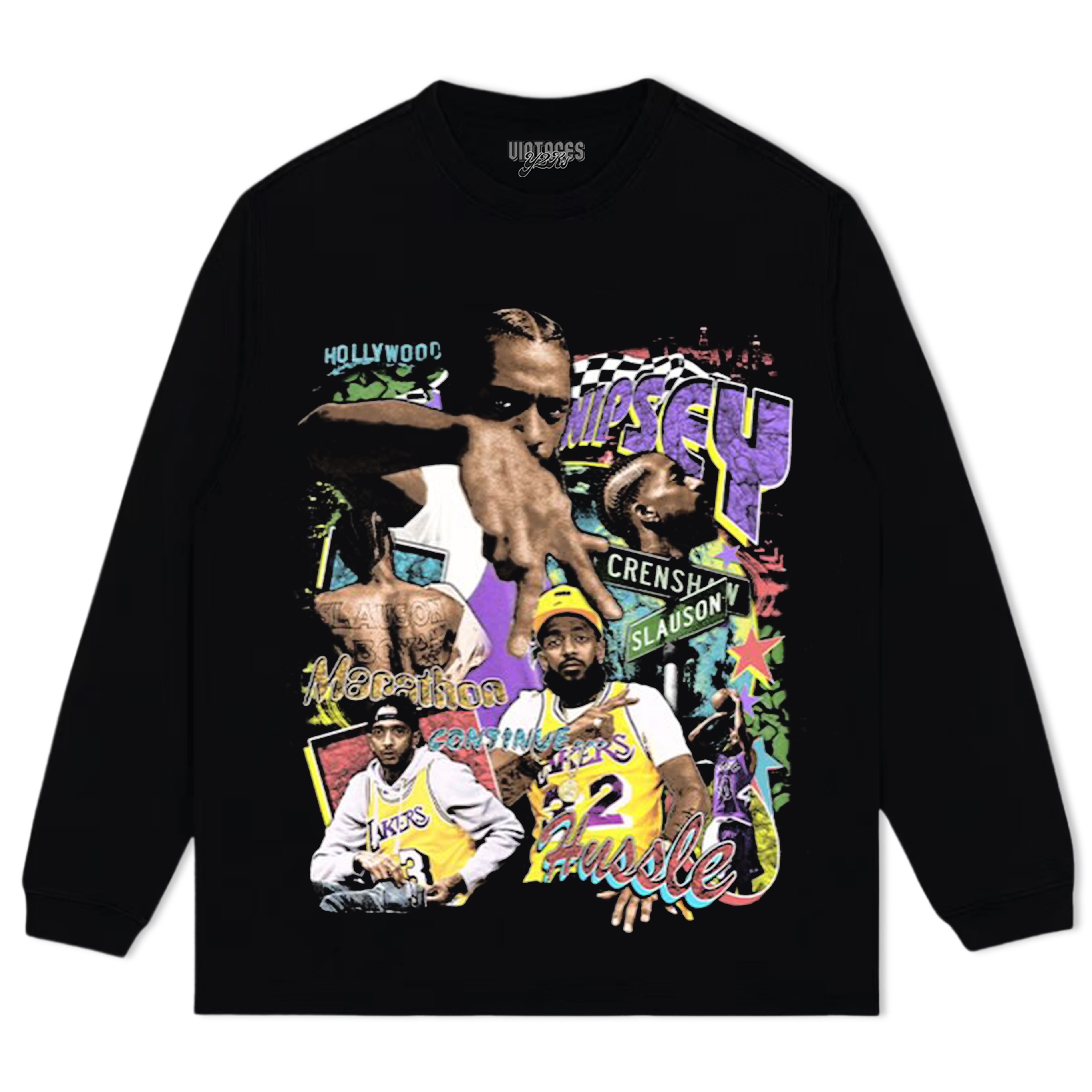 NIPSEY HUSSLE VINTAGE TEE & LS & HOODIE