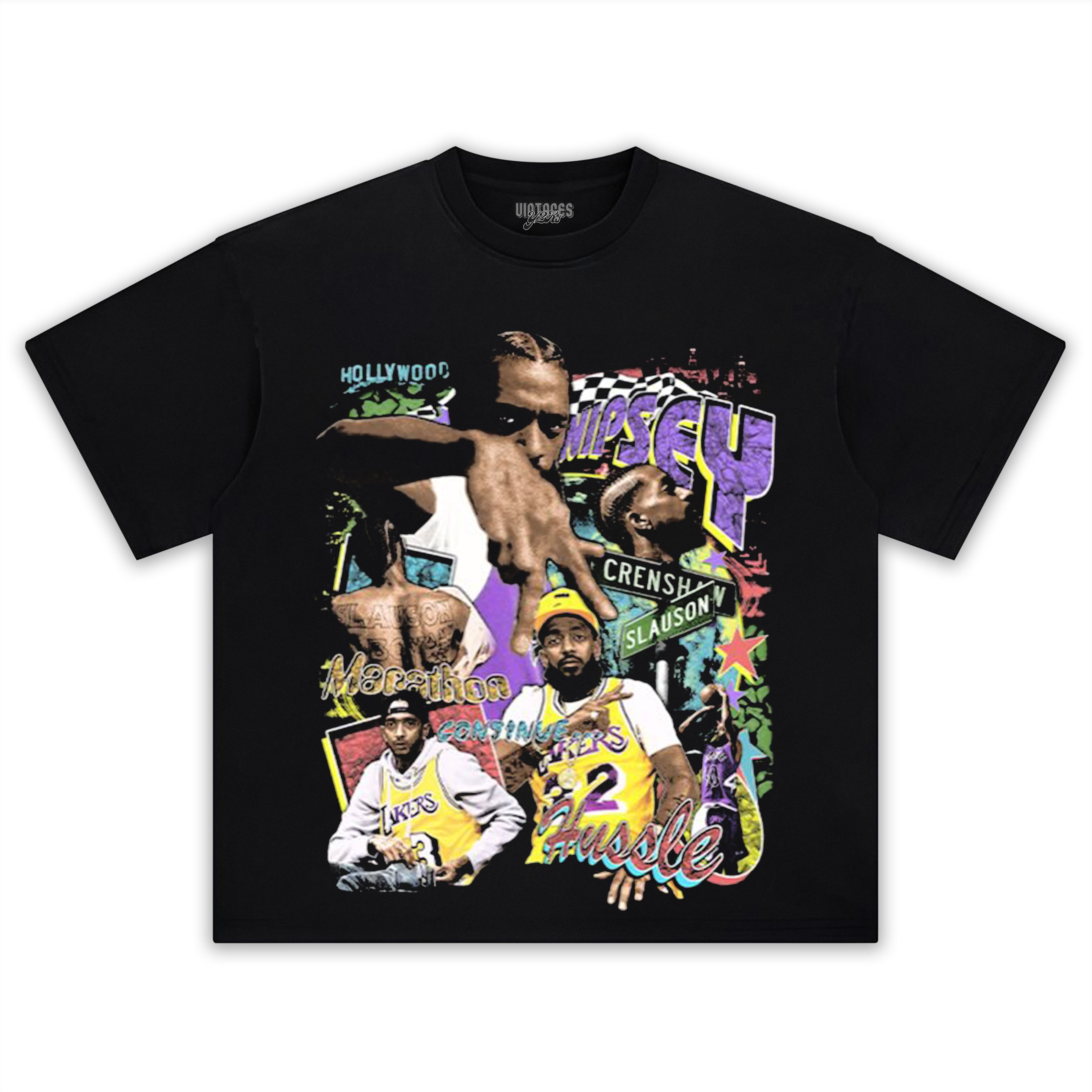 NIPSEY HUSSLE VINTAGE TEE & LS & HOODIE