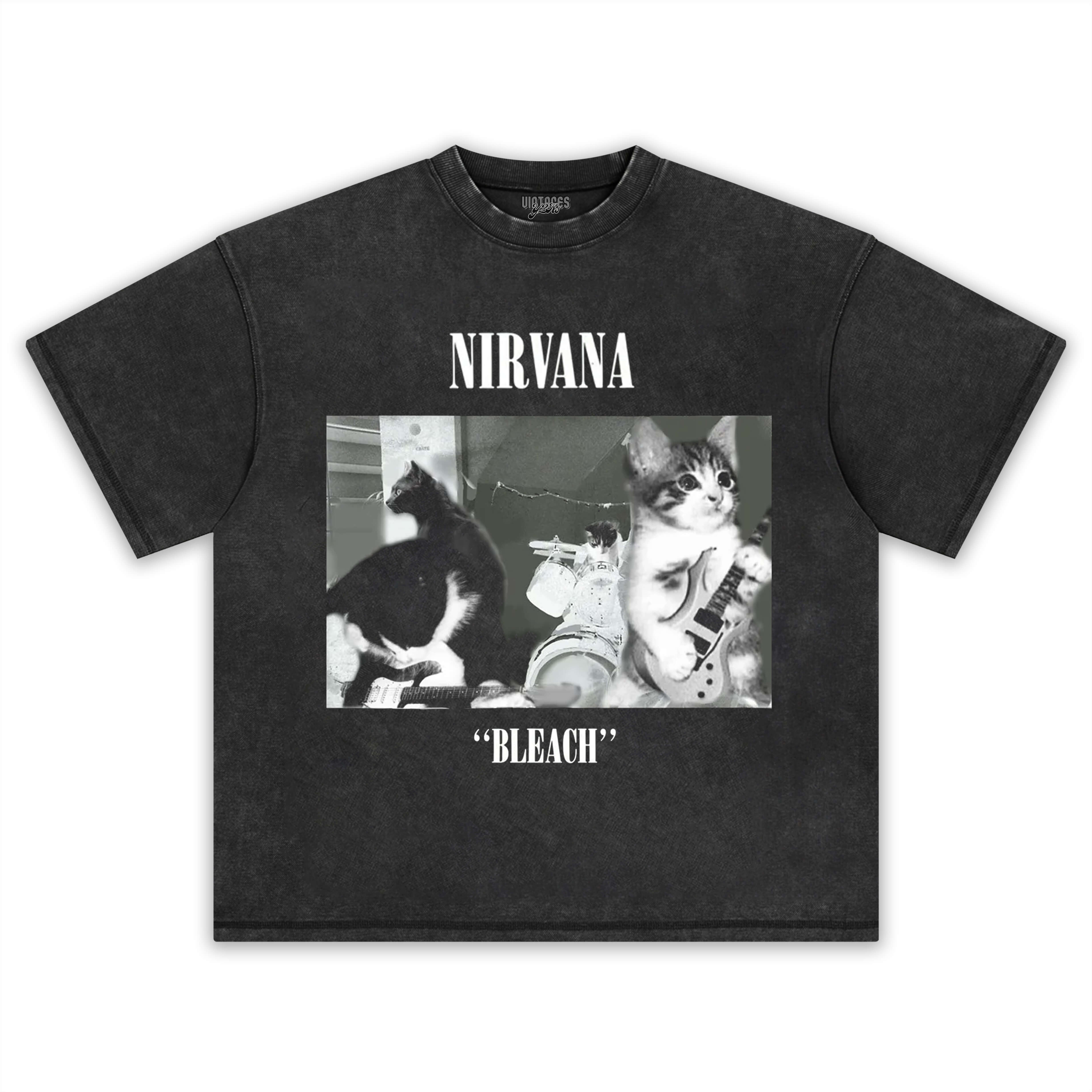 NIRVANA CAT TEE
