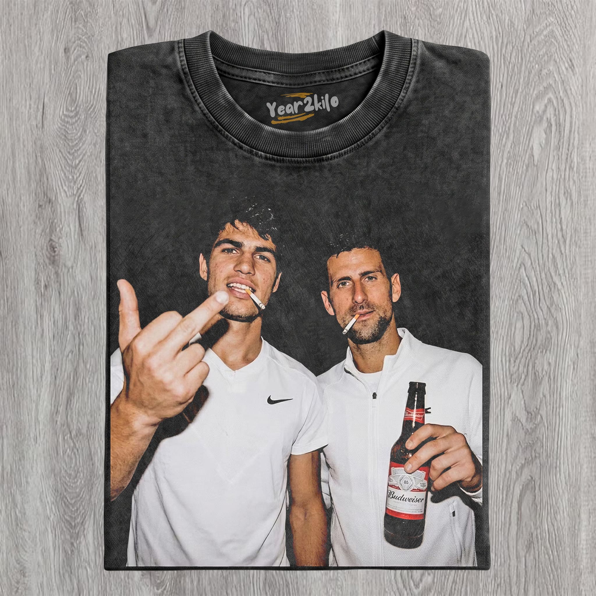 NOVAK DJOKOVIC & CARLOS ALCARAZ TANK TOP & TEE & LONG SLEEVE & LAYERED LS & HOODIE