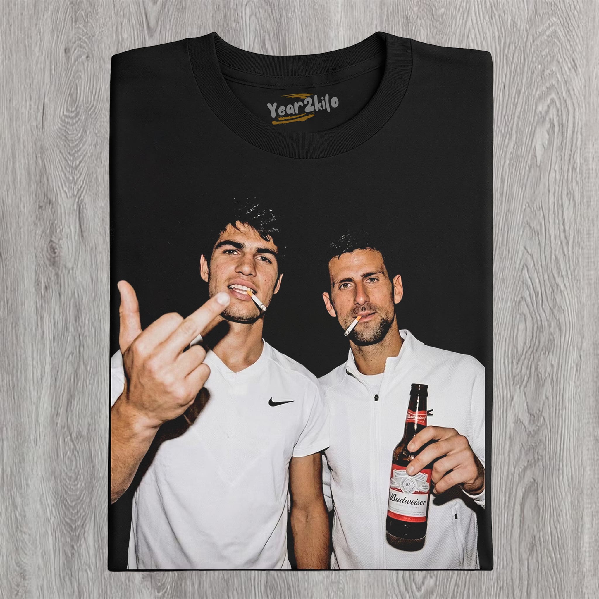 NOVAK DJOKOVIC & CARLOS ALCARAZ TANK TOP & TEE & LONG SLEEVE & LAYERED LS & HOODIE
