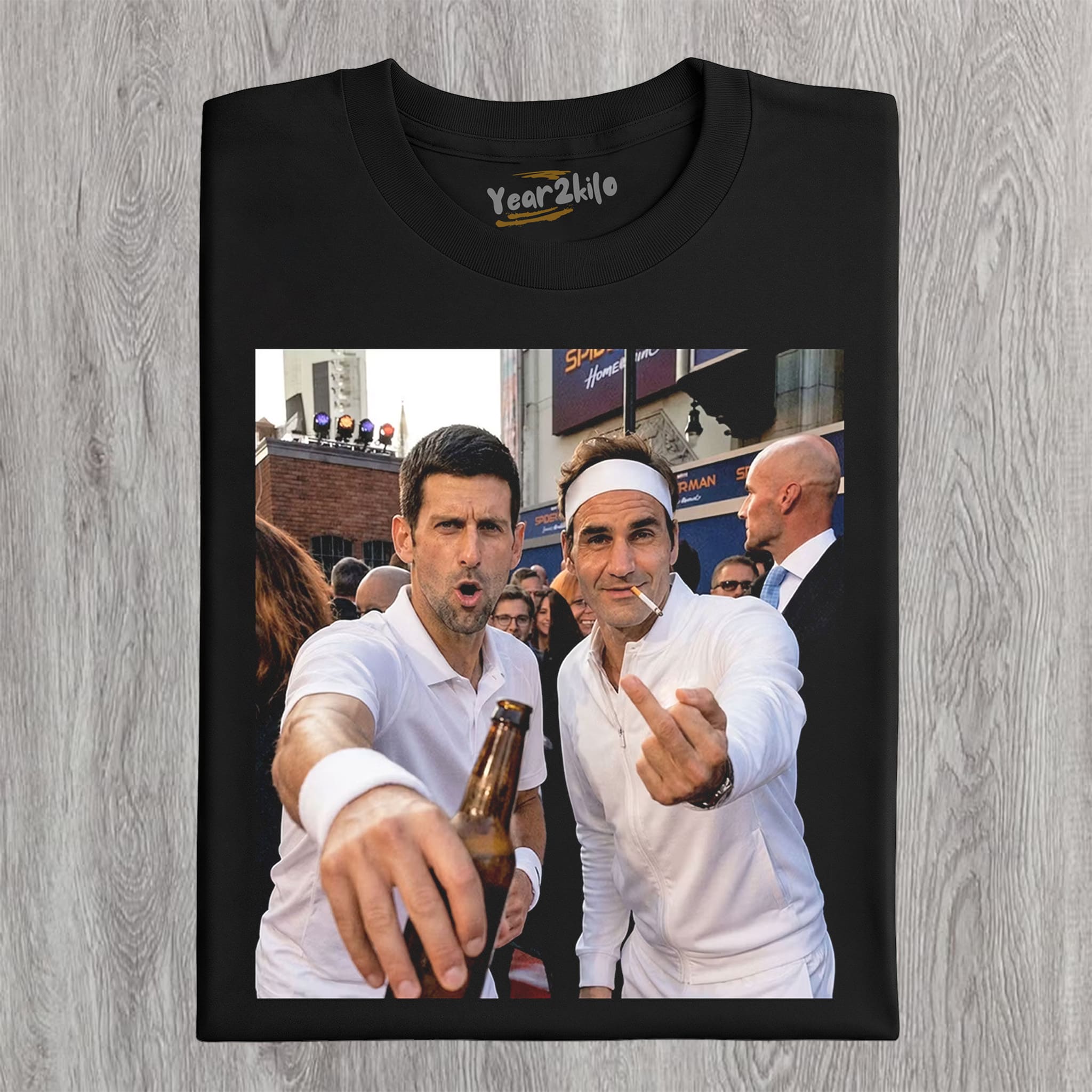 NOVAK DJOKOVIC & ROGER FEDERER TANK TOP & TEE & LONG SLEEVE & LAYERED LS & HOODIE