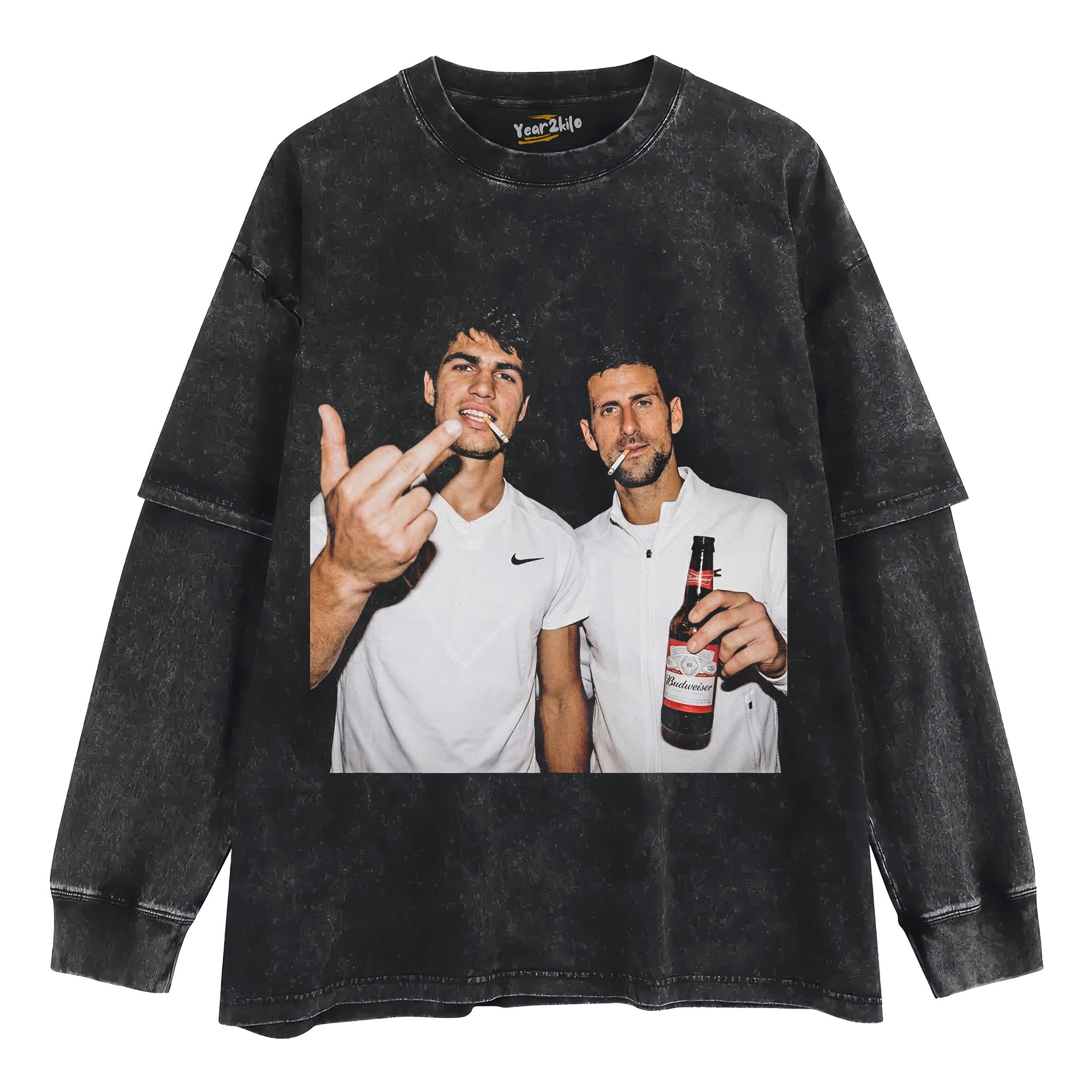 NOVAK DJOKOVIC & CARLOS ALCARAZ TANK TOP & TEE & LONG SLEEVE & LAYERED LS & HOODIE
