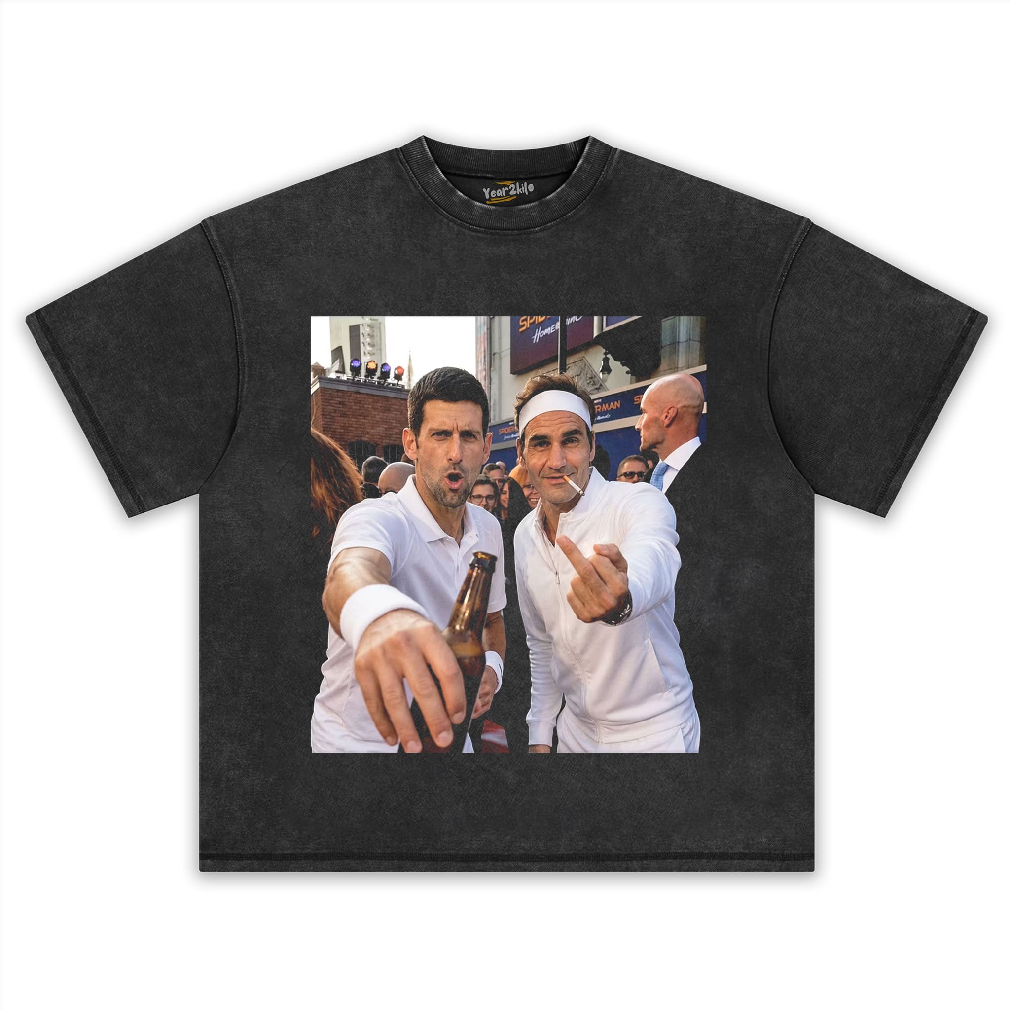 NOVAK DJOKOVIC & ROGER FEDERER TANK TOP & TEE & LONG SLEEVE & LAYERED LS & HOODIE