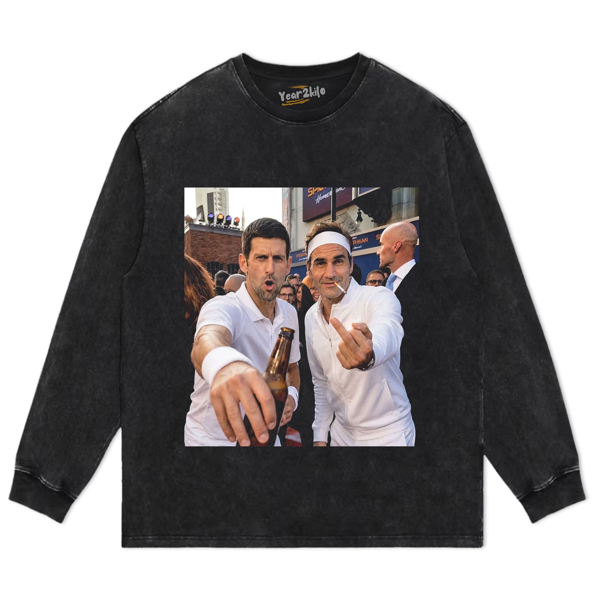 NOVAK DJOKOVIC & ROGER FEDERER TANK TOP & TEE & LONG SLEEVE & LAYERED LS & HOODIE