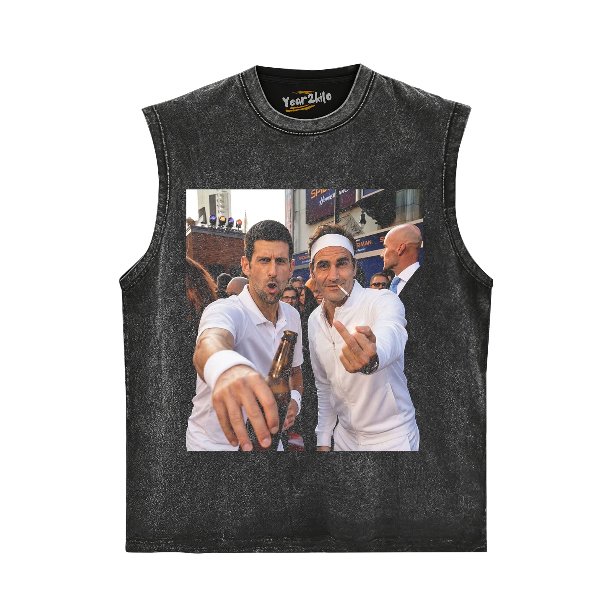 NOVAK DJOKOVIC & ROGER FEDERER TANK TOP & TEE & LONG SLEEVE & LAYERED LS & HOODIE