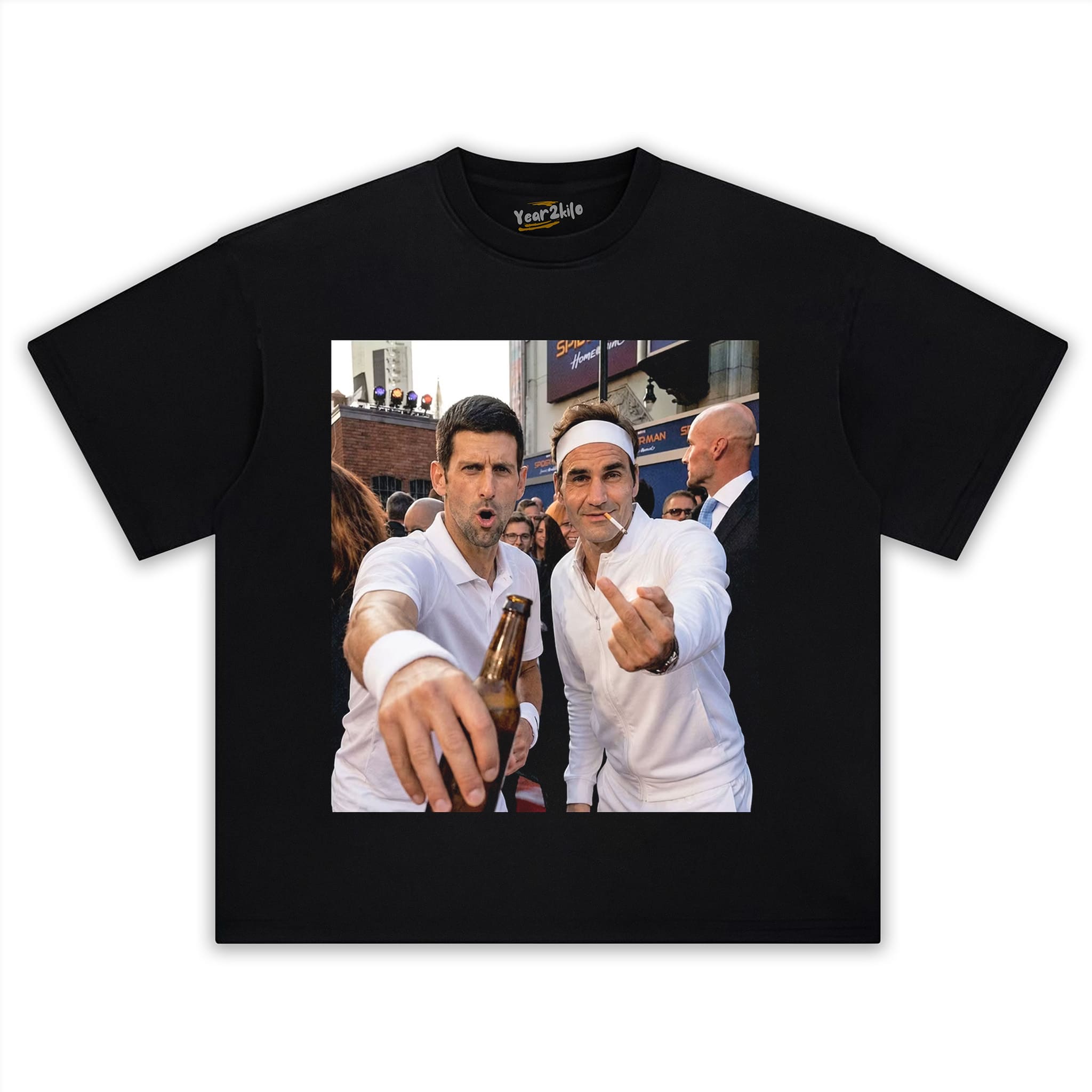 NOVAK DJOKOVIC & ROGER FEDERER TANK TOP & TEE & LONG SLEEVE & LAYERED LS & HOODIE
