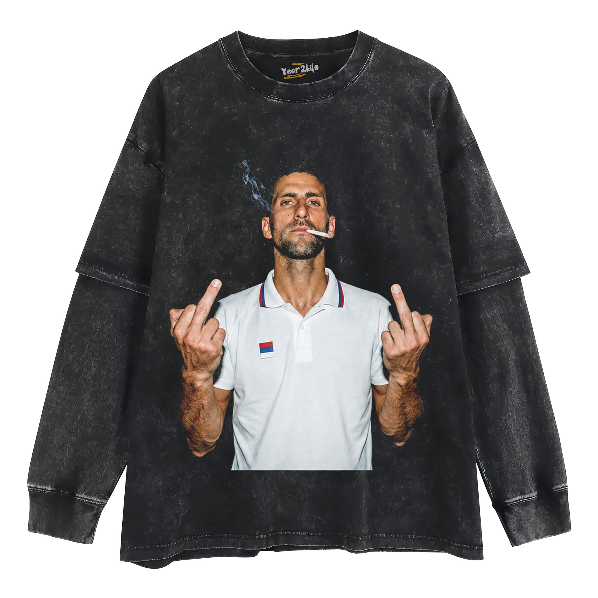 NOVAK DJOKOVIC V1 TANK TOP & TEE & LONG SLEEVE & LAYERED LS & HOODIE