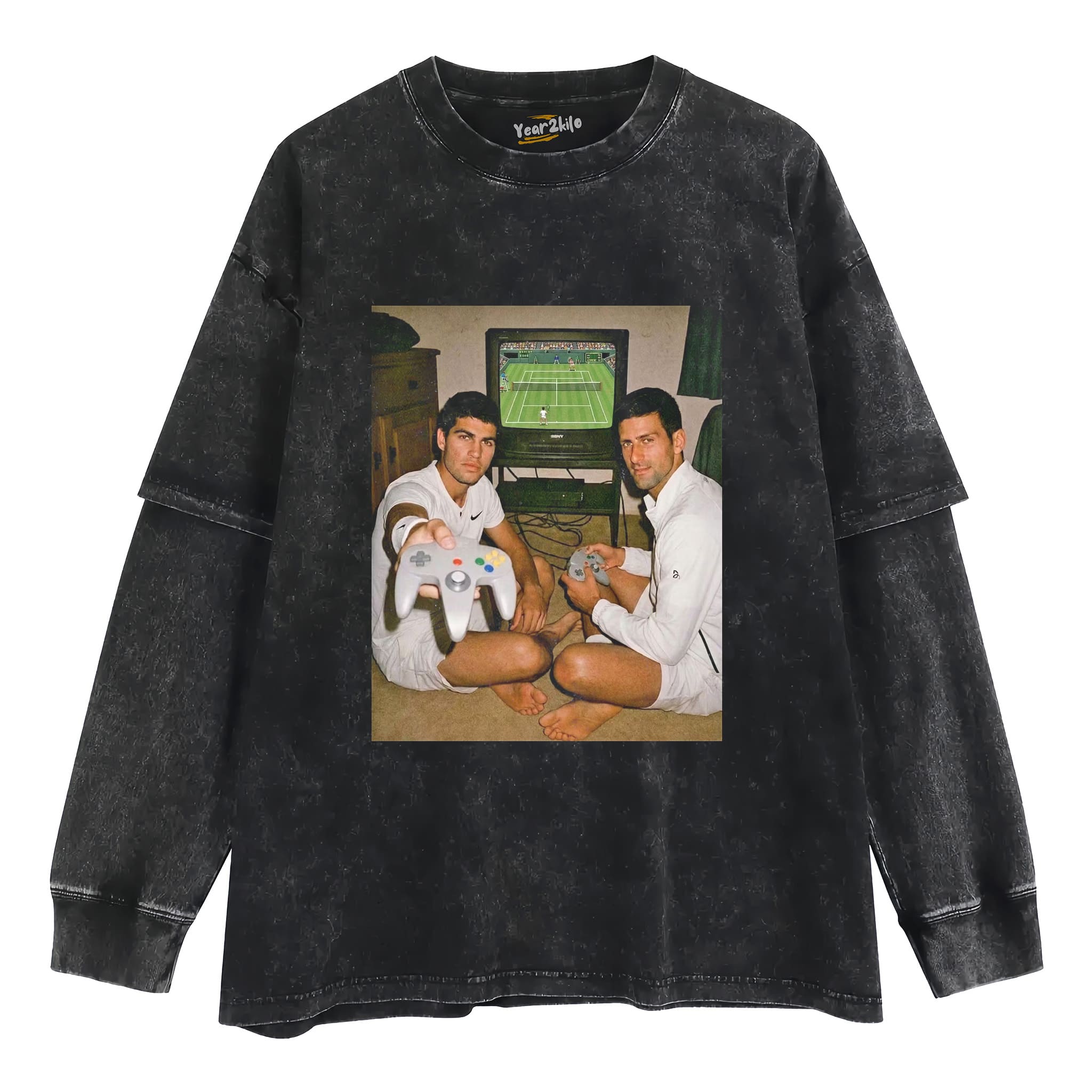 NOVAK DJOKOVIC VS CARLOS ALCARAZ TANK TOP & TEE & LONG SLEEVE & LAYERED LS & HOODIE