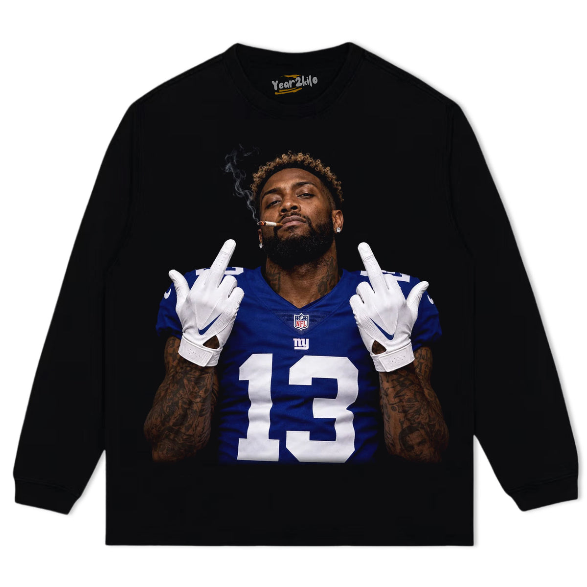 OBJ - MIDDLE FINGER TANK TOP & TEE & LONG SLEEVE & LAYERED LS & HOODIE