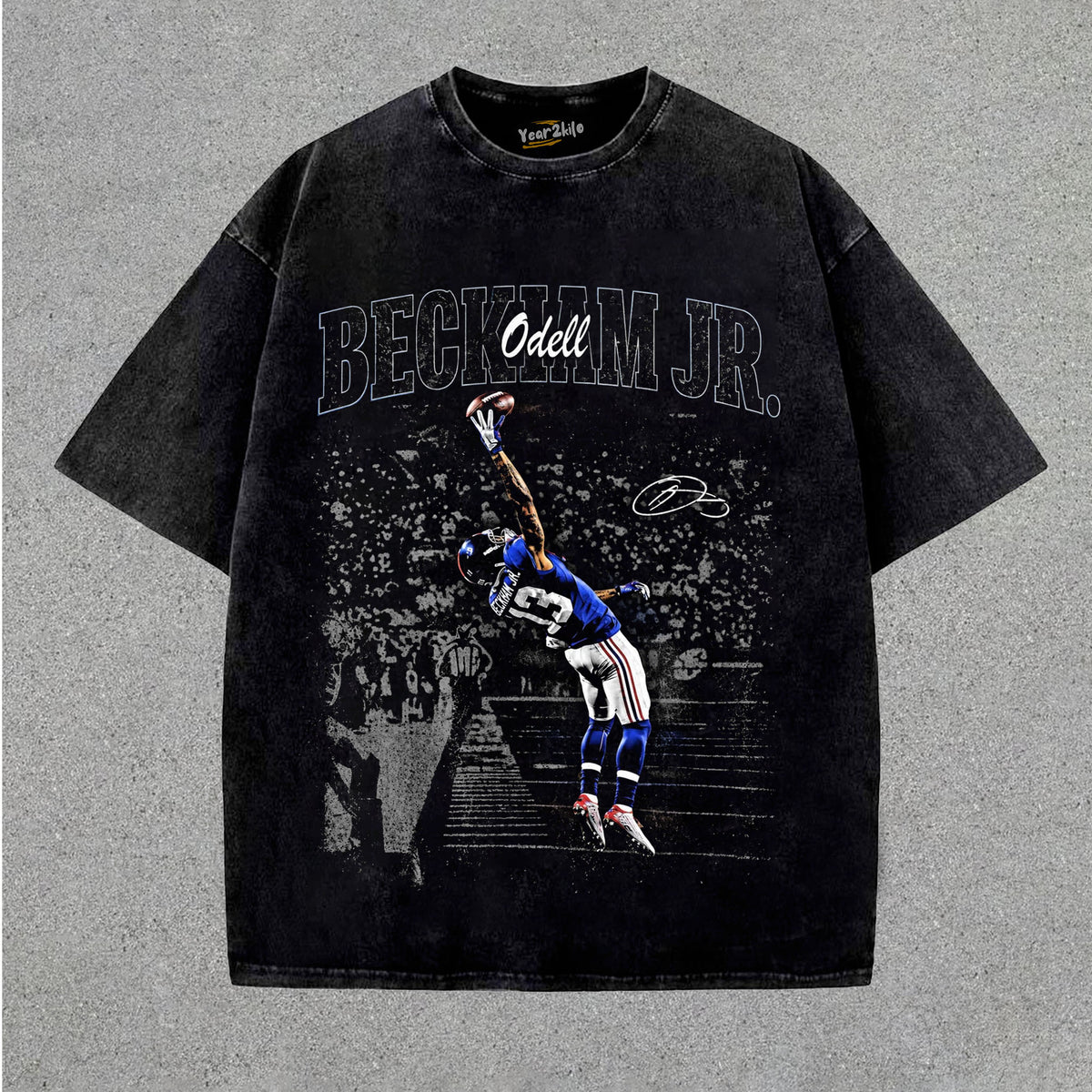 OBJ - NEW YORK FOOTBALL VINTAGE TANK TOP & TEE & LONG SLEEVE & LAYERED LS & HOODIE