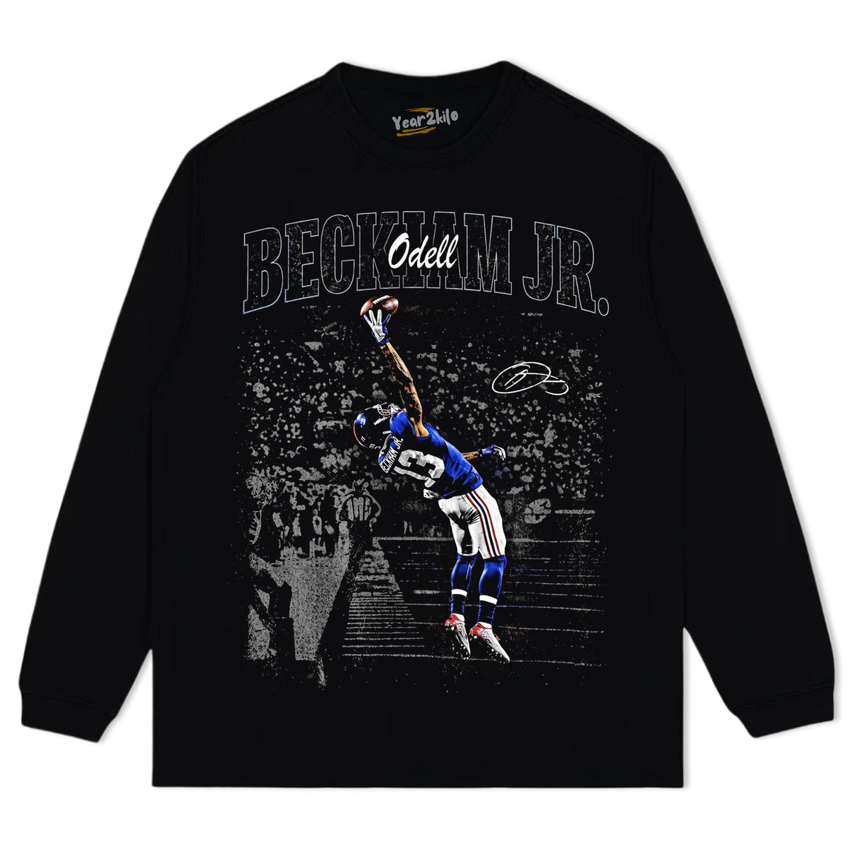 OBJ - NEW YORK FOOTBALL VINTAGE TANK TOP & TEE & LONG SLEEVE & LAYERED LS & HOODIE