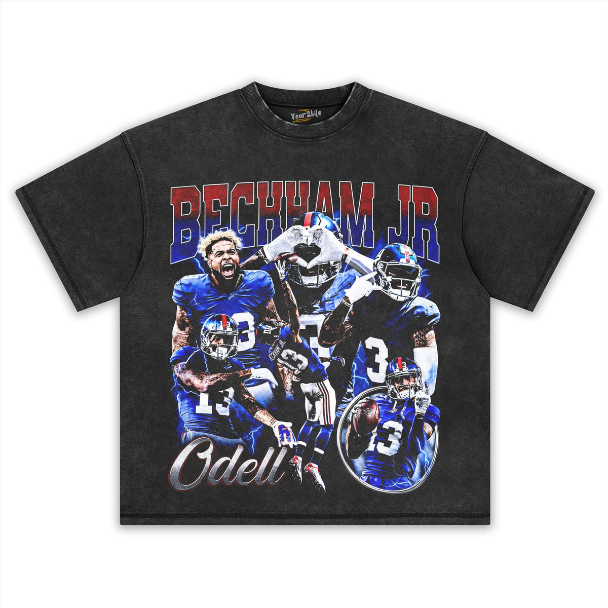 OBJ - NEW YORK FOOTBALL VINTAGE V2 TANK TOP & TEE & LONG SLEEVE & LAYERED LS & HOODIE