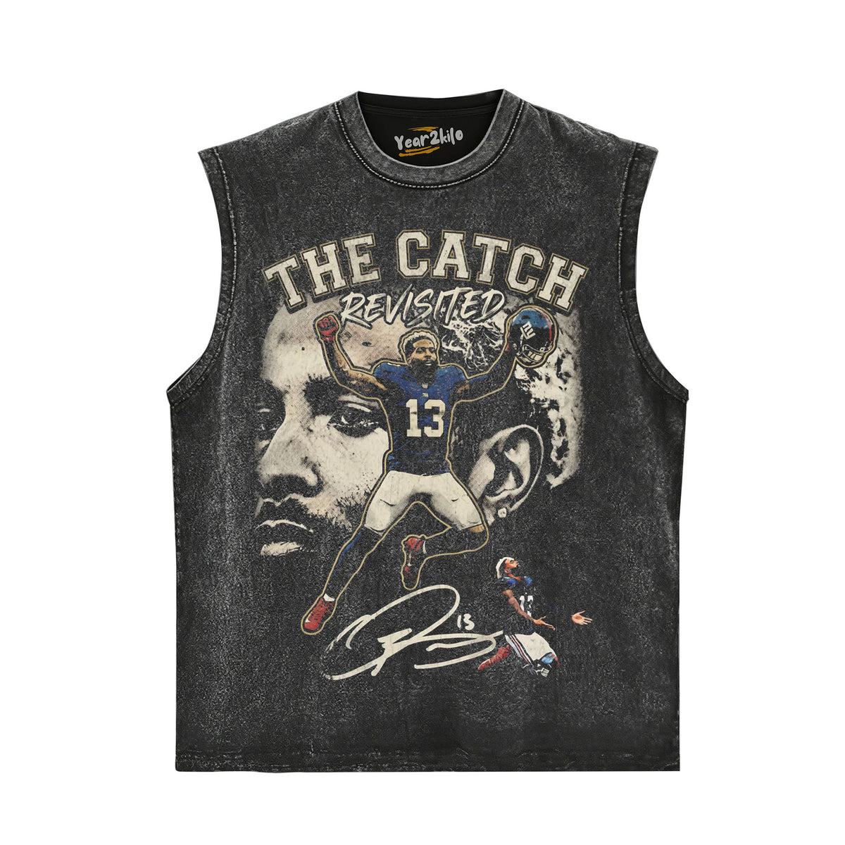 OBJ - THE CATCH GIANTS VINTAGE TANK TOP & TEE & LONG SLEEVE & LAYERED LS & HOODIE