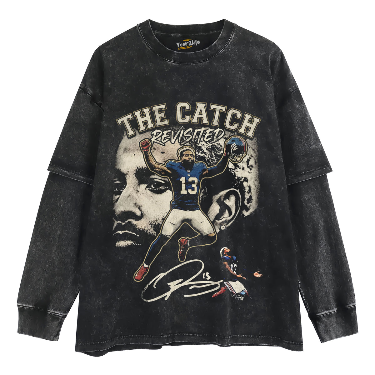 OBJ - THE CATCH GIANTS VINTAGE TANK TOP & TEE & LONG SLEEVE & LAYERED LS & HOODIE