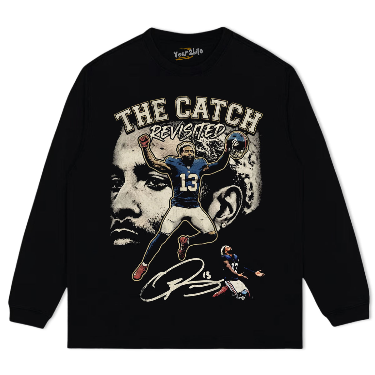 OBJ - THE CATCH GIANTS VINTAGE TANK TOP & TEE & LONG SLEEVE & LAYERED LS & HOODIE