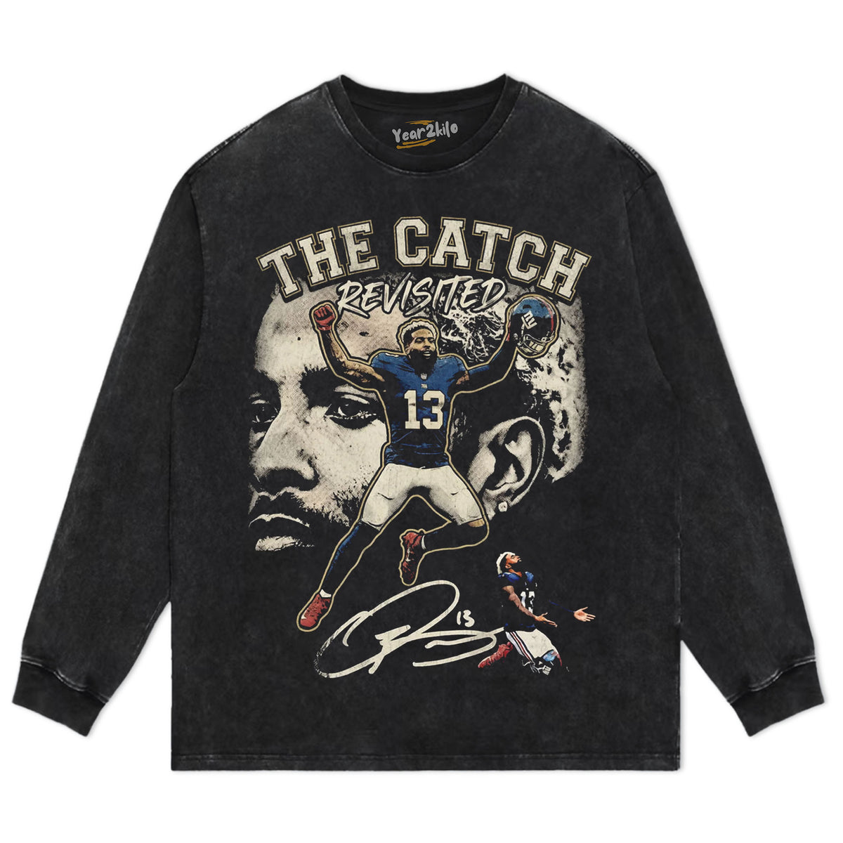 OBJ - THE CATCH GIANTS VINTAGE TANK TOP & TEE & LONG SLEEVE & LAYERED LS & HOODIE