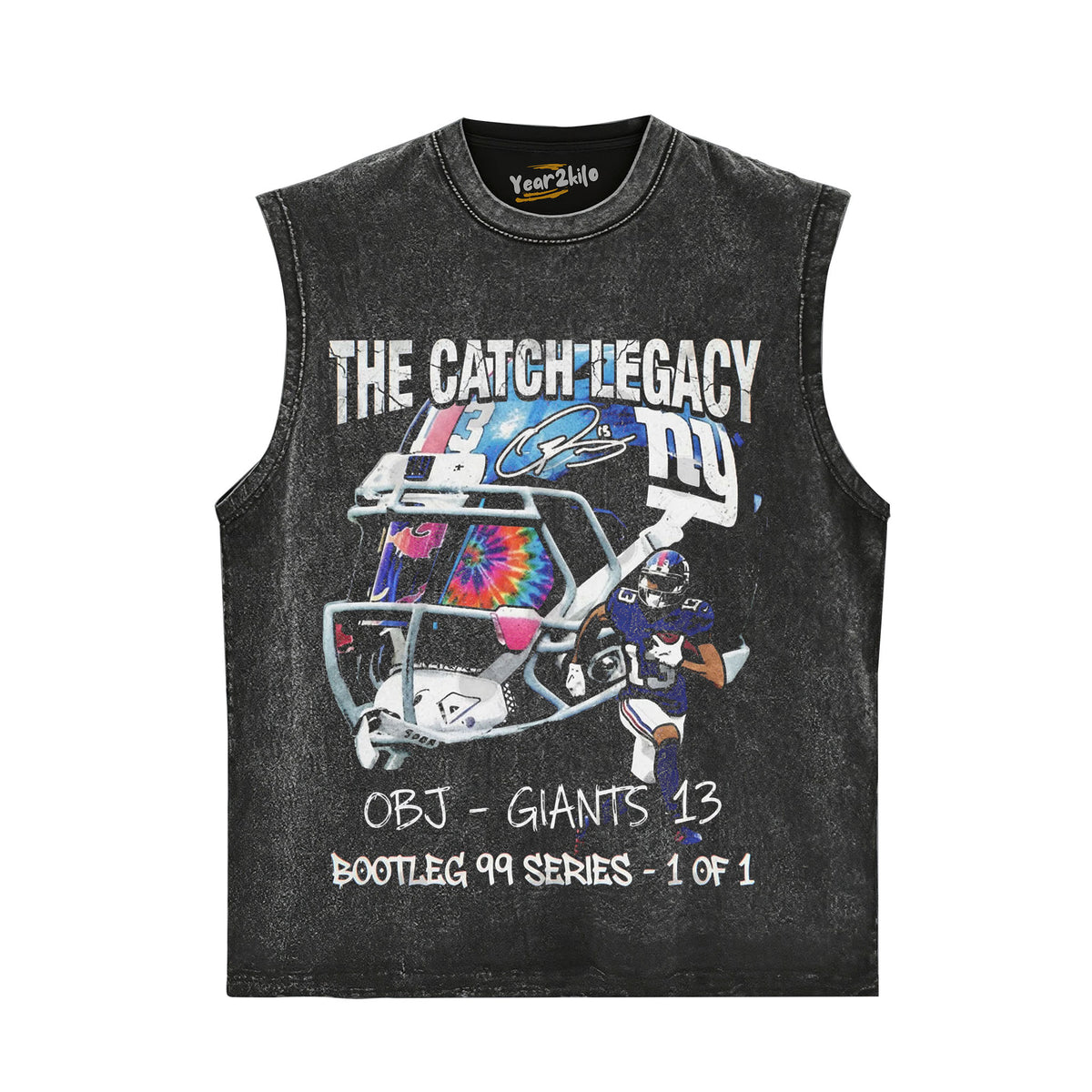 OBJ - THE CATCH GIANTS VINTAGE V2 TANK TOP & TEE & LONG SLEEVE & LAYERED LS & HOODIE